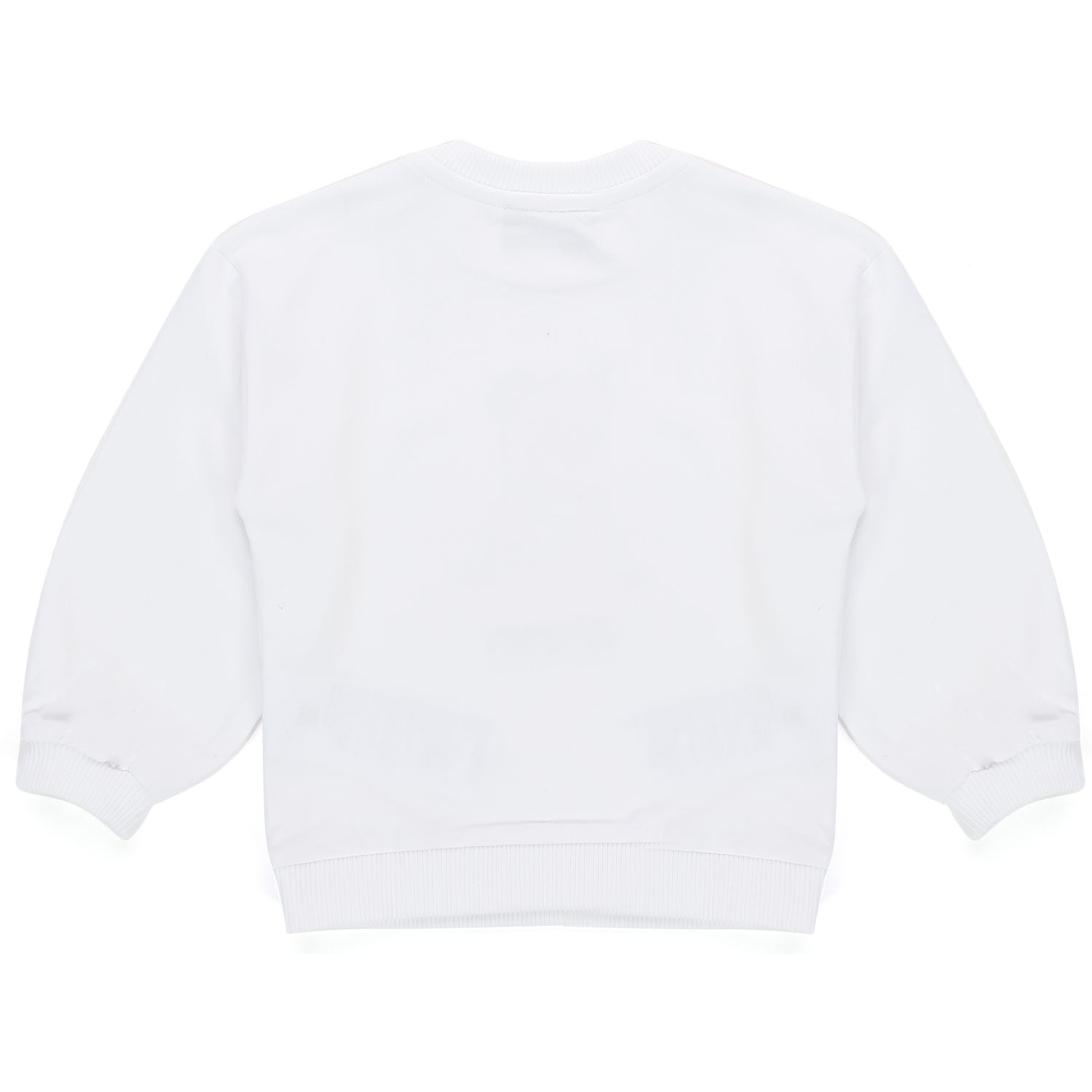 FELPA TEDDY BEAR BIANCA BAMBINA E NEONATA - annameglio.com abbigliamento moda