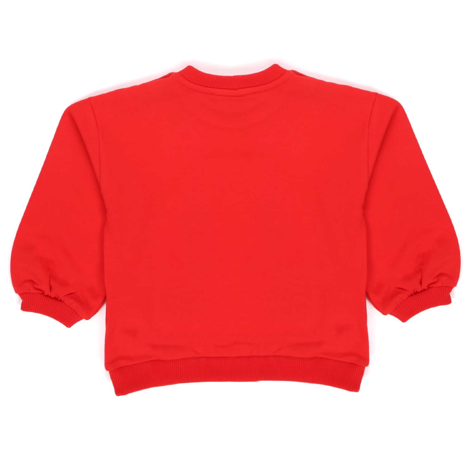 FELPA TEDDY BEAR ROSSA BAMBINA E NEONATA - annameglio.com abbigliamento moda