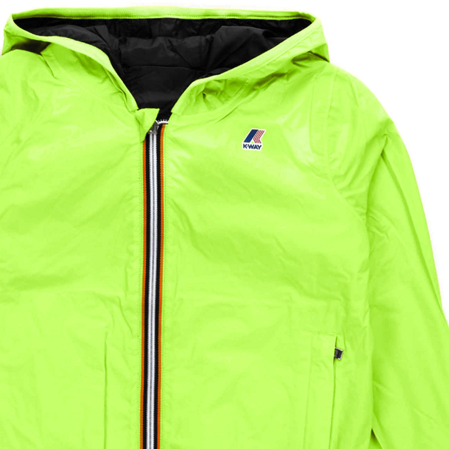 GIACCA LILY PLUS DOUBLE FLUO GIALLA E NERA - annameglio.com abbigliamento moda