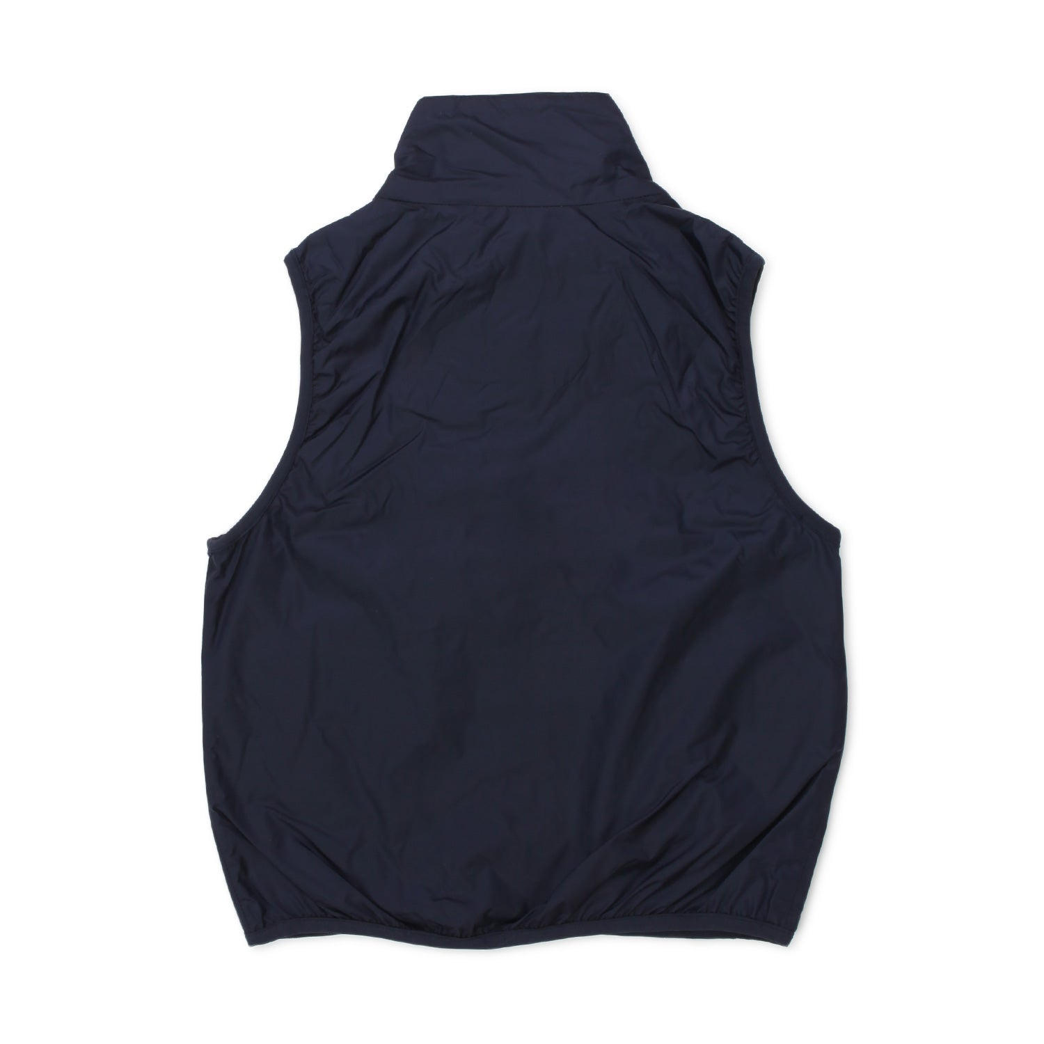 GILET VALEN NYLON JERSEY BLU SCURO - annameglio.com abbigliamento moda