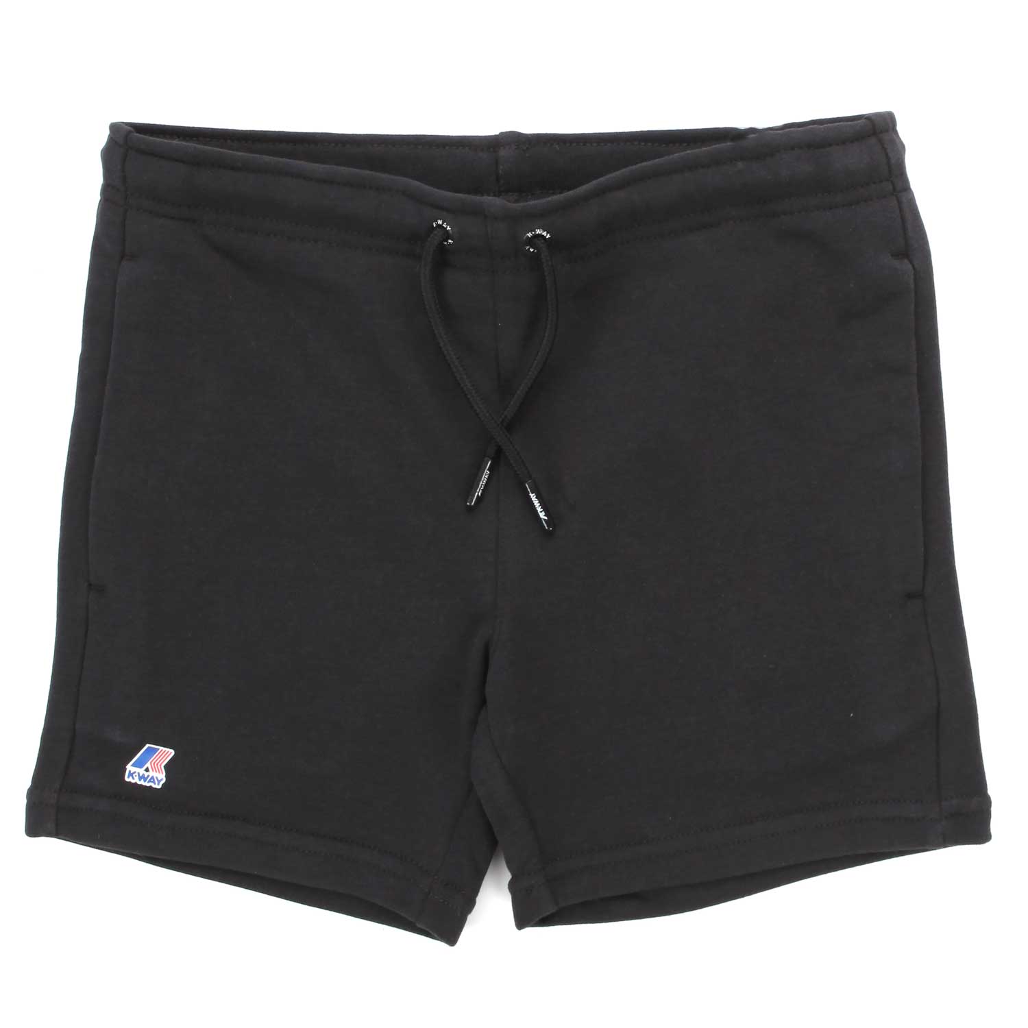 BERMUDA IN FELPA LE VRAI DORIAN POLY NERO - annameglio.com abbigliamento moda