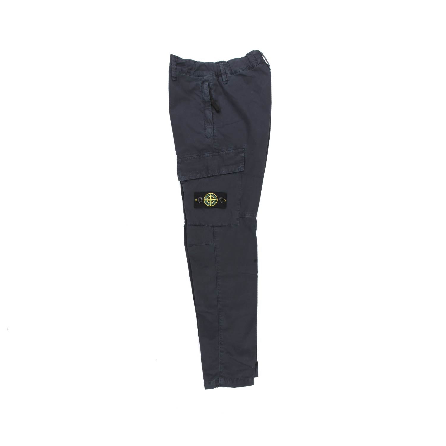 PANTALONE CARGO BLU CON PATCH BAMBINO E TEEN - annameglio.com abbigliamento moda