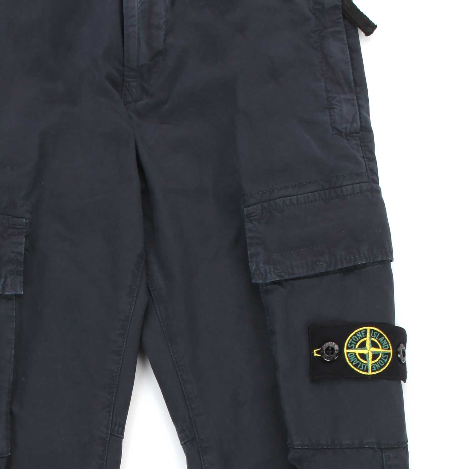 PANTALONE CARGO BLU CON PATCH BAMBINO E TEEN - annameglio.com abbigliamento moda