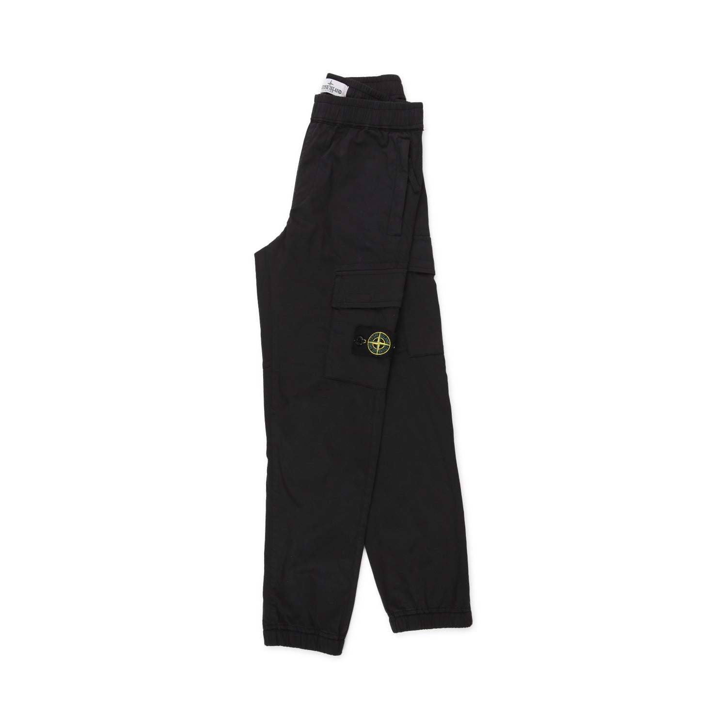 PANTALONE CARGO NERO IN RASO BAMBINO E TEEN - annameglio.com abbigliamento moda