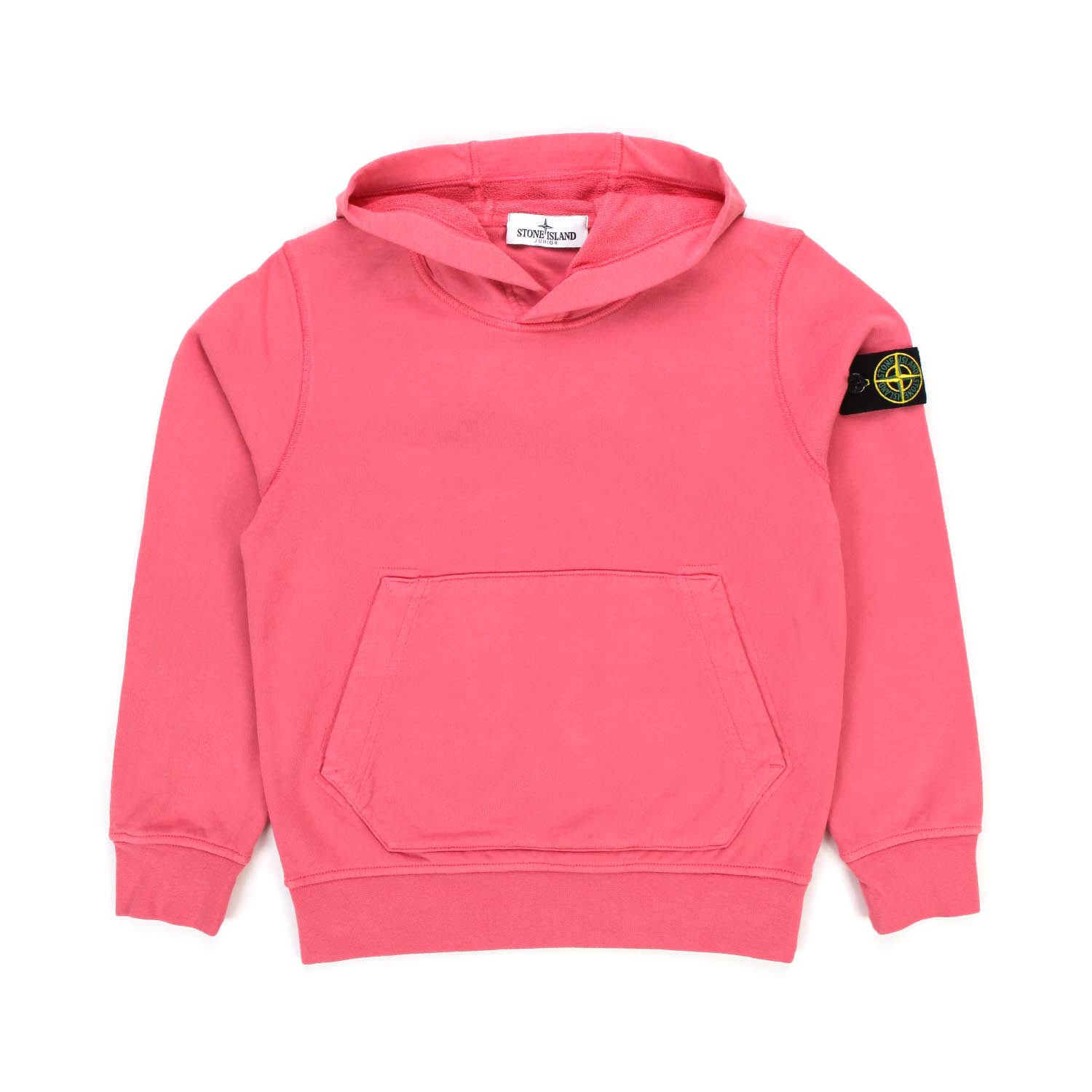 FELPA HOODIE ROSA CORALLO BAMBINO E TEEN - annameglio.com abbigliamento moda