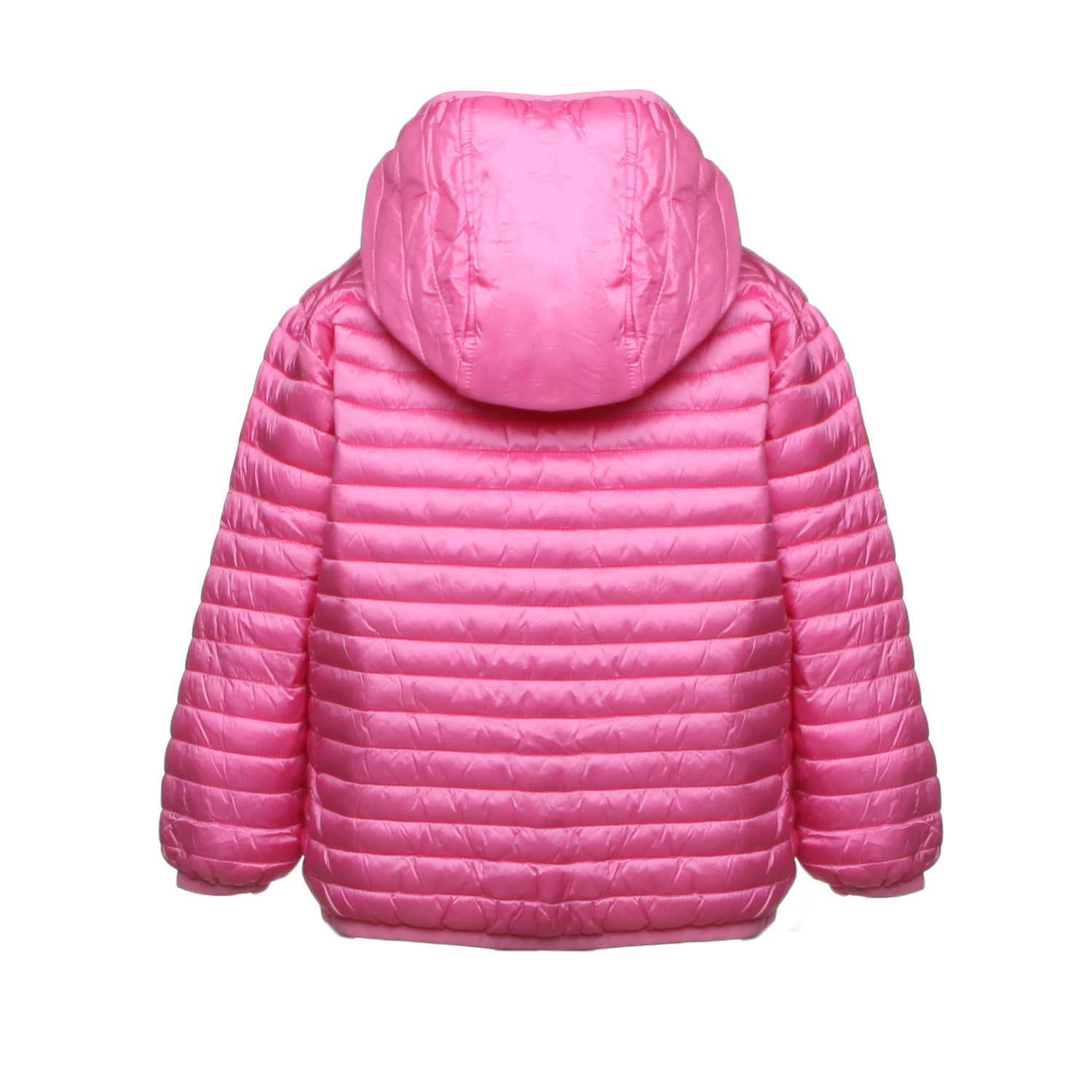 PIUMINO IRIS ROSA PERLATO NEONATA - annameglio.com abbigliamento moda