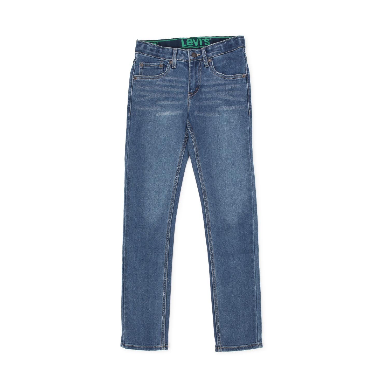 JEANS 510 SKINNY STRETCH BLU MEDIO BAMBINO E TEEN - annameglio.com abbigliamento moda