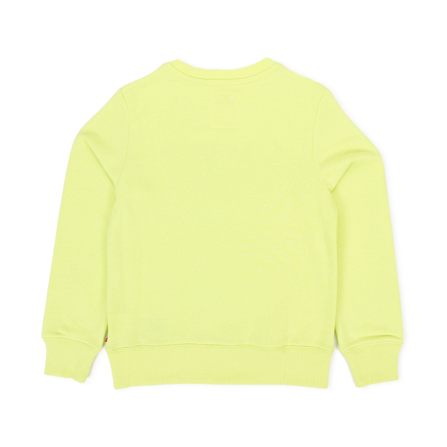 FELPA GIALLO FLUO CON LOGO BATWING BAMBINO E TEEN - annameglio.com abbigliamento moda