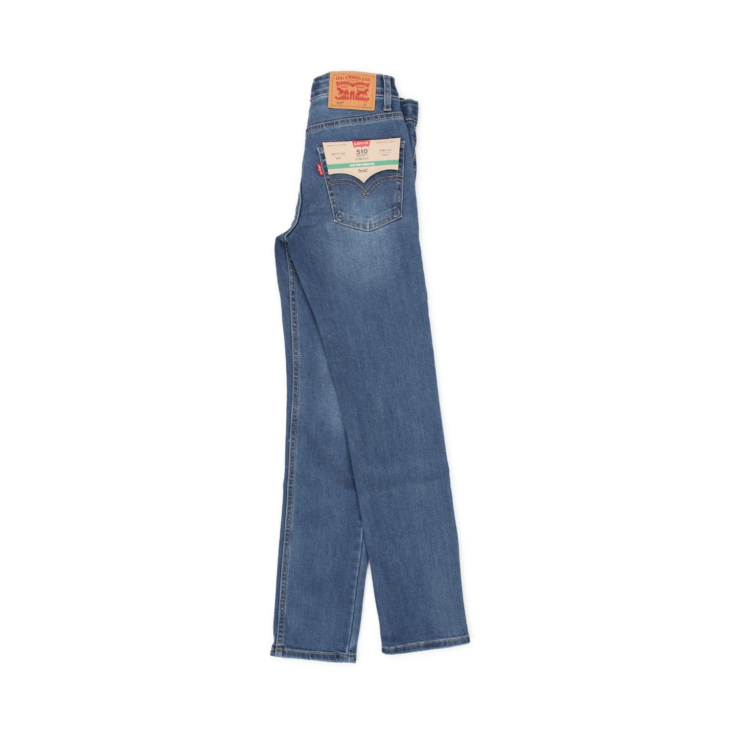 JEANS 510 SKINNY STRETCH BLU MEDIO BAMBINO - annameglio.com abbigliamento moda