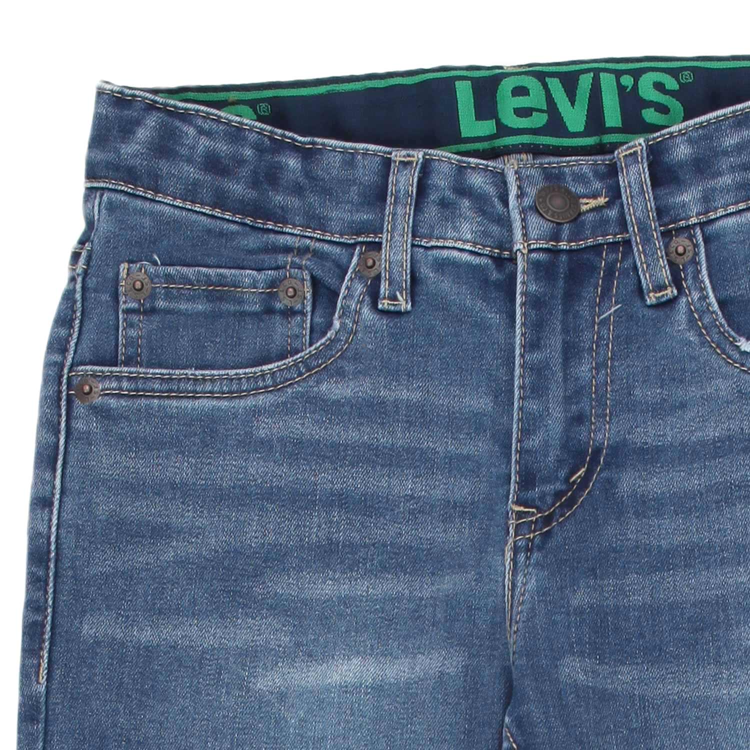 JEANS 510 SKINNY STRETCH BLU MEDIO BAMBINO - annameglio.com abbigliamento moda