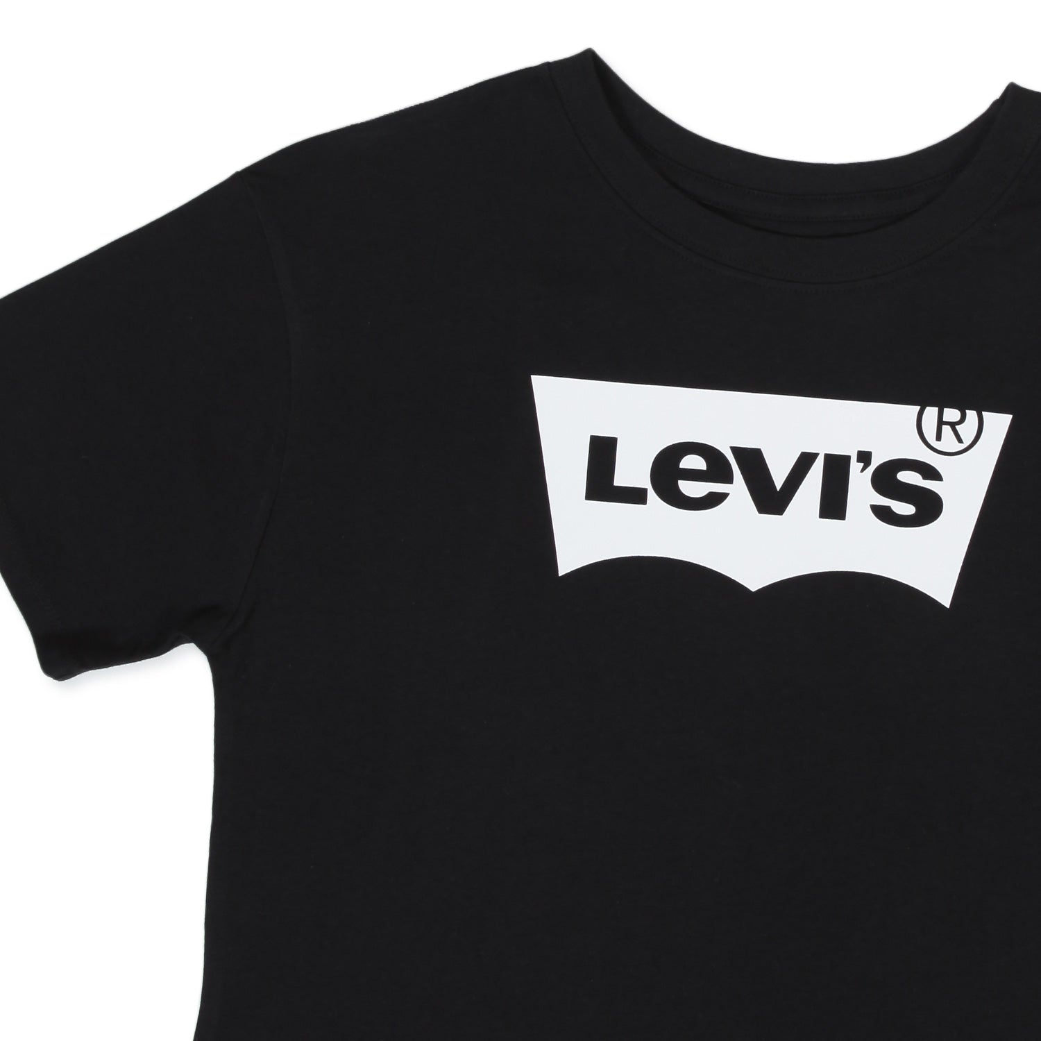 T-SHIRT CROPPED NERA CON LOGO BIANCO BAMBINA TEEN - annameglio.com abbigliamento moda