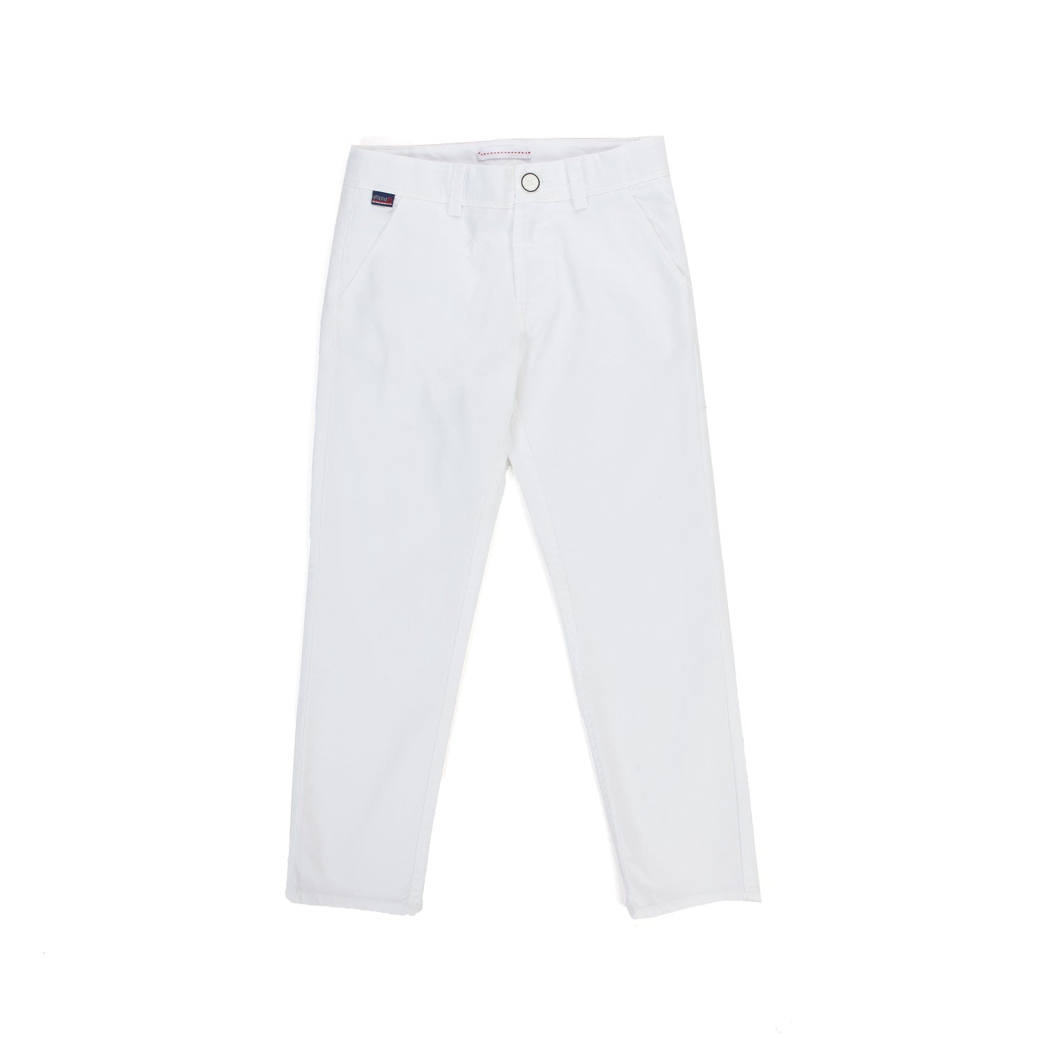 PANTALONE CHINO BIANCO PER BAMBINO - annameglio.com abbigliamento moda