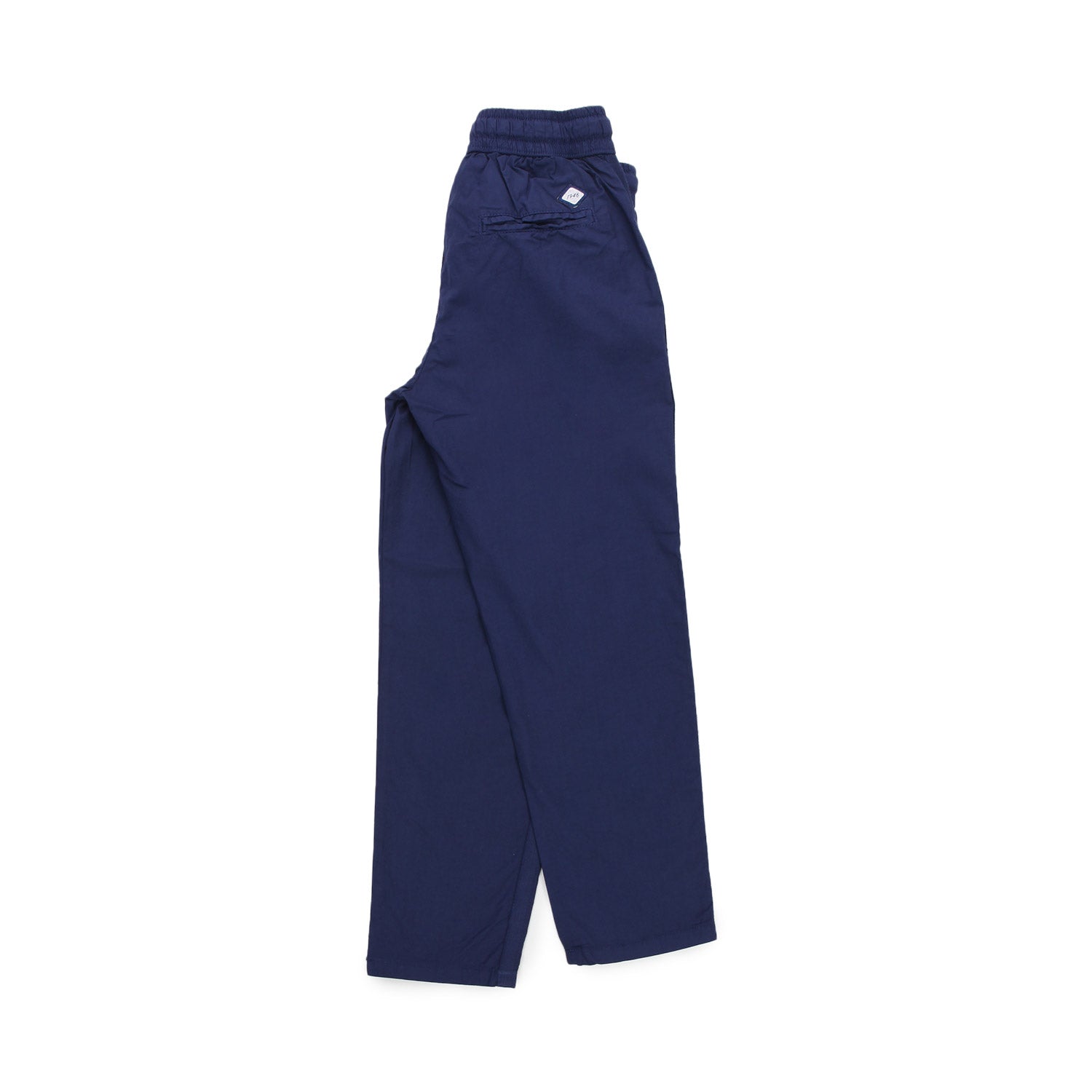 PANTALONE BLU SCURO CON COULISSE - annameglio.com abbigliamento moda