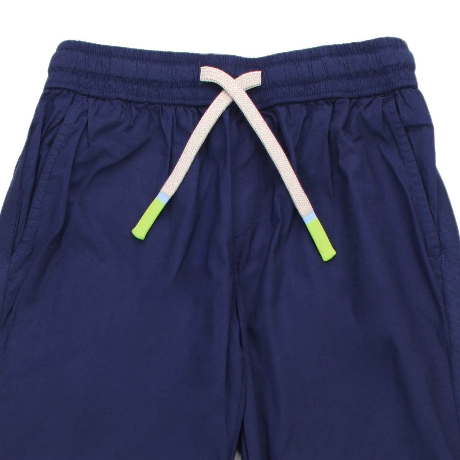 PANTALONE BLU SCURO CON COULISSE - annameglio.com abbigliamento moda