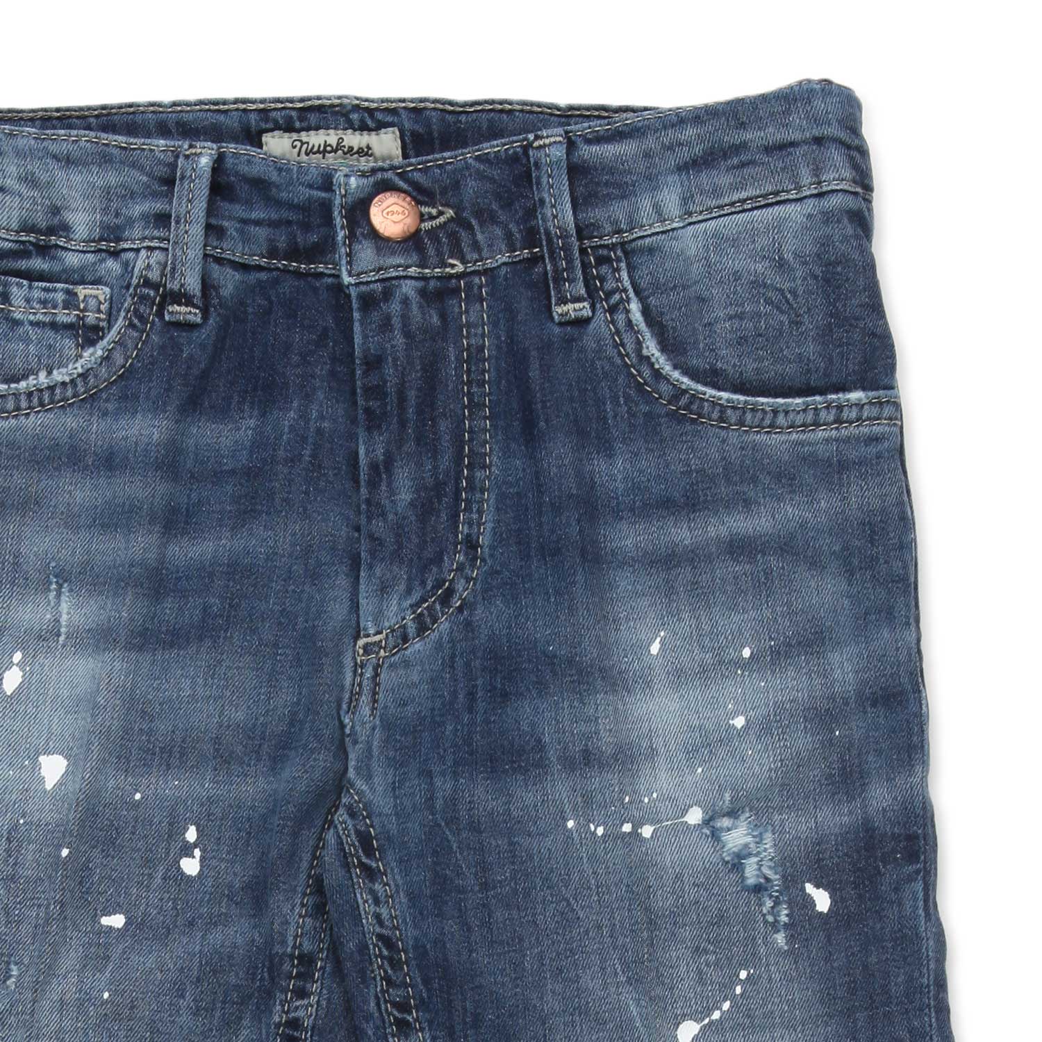 JEANS BLU SCURO STONE WASHED BAMBINO E TEEN - annameglio.com abbigliamento moda