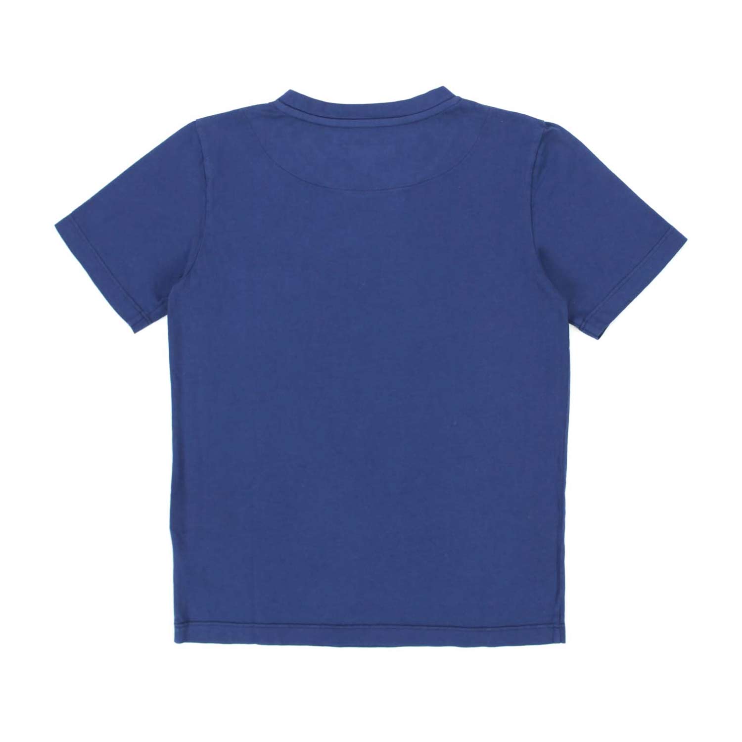 T-SHIRT BLU CON TASCHINO BAMBINO E TEENAGER - annameglio.com abbigliamento moda