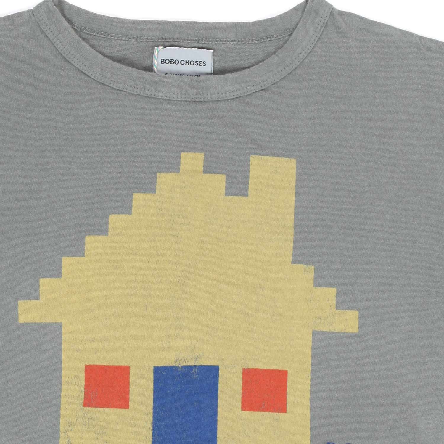 T-SHIRT GRIGIA COTONE BIMBO - annameglio.com abbigliamento moda