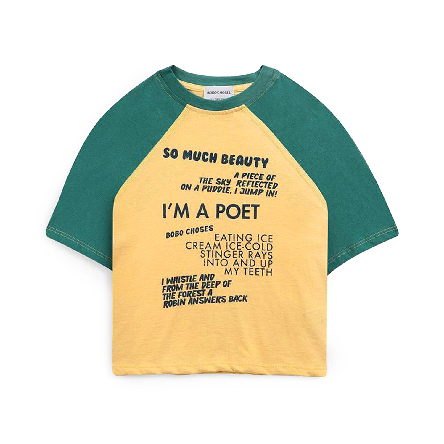 T-SHIRT UNISEX GIALLA E VERDE BAMBINO - annameglio.com abbigliamento moda