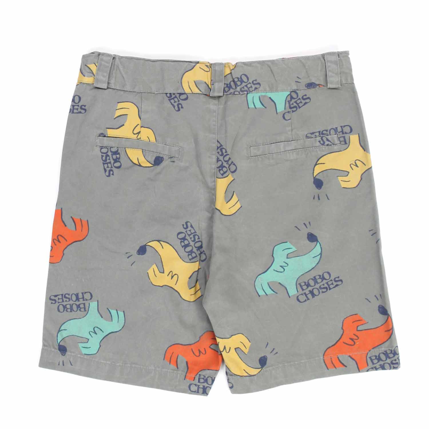 BERMUDA GRIGIO CON STAMPE BAMBINO - annameglio.com abbigliamento moda