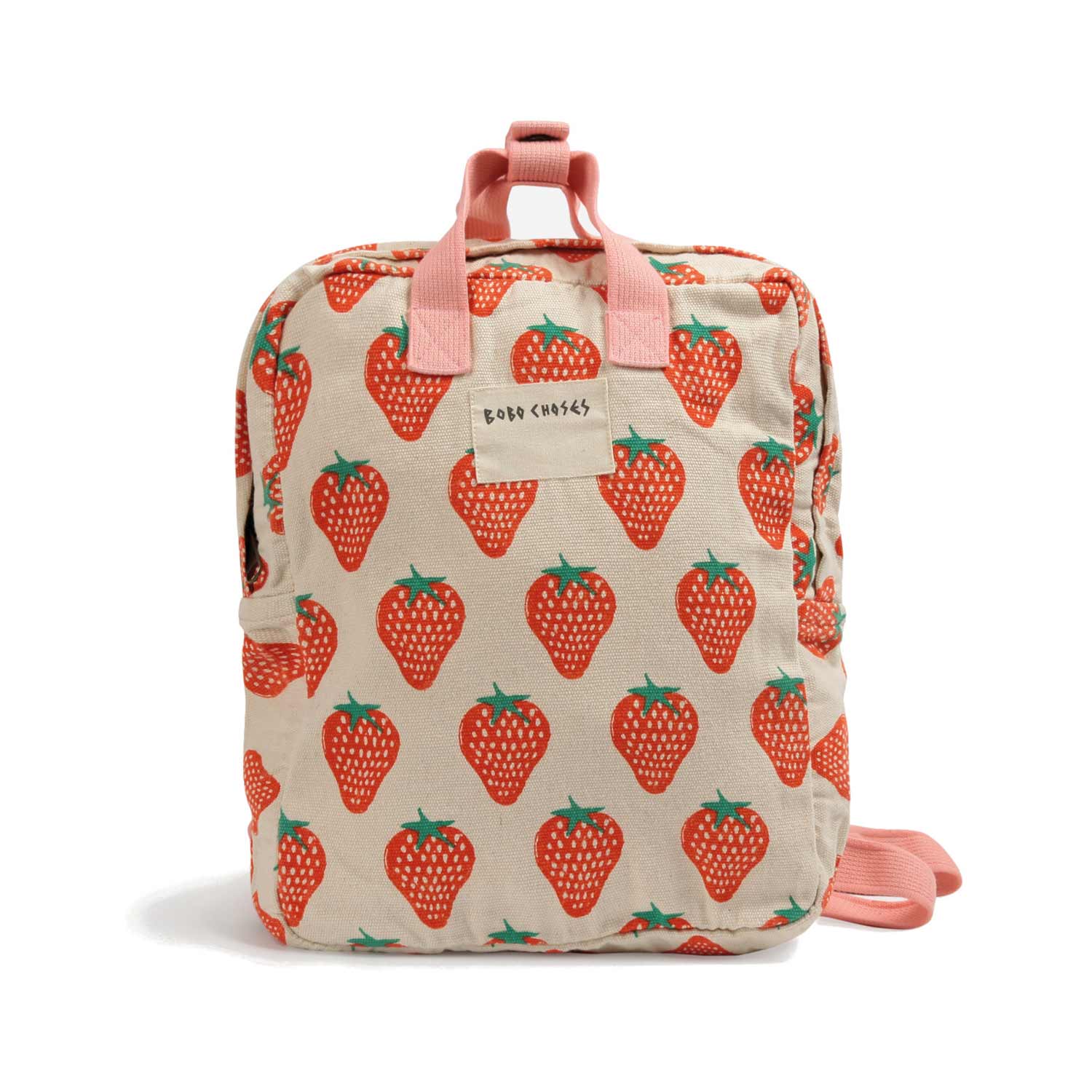 ZAINO STRAWBERRY BEIGE E ROSSO BAMBINA - annameglio.com abbigliamento moda