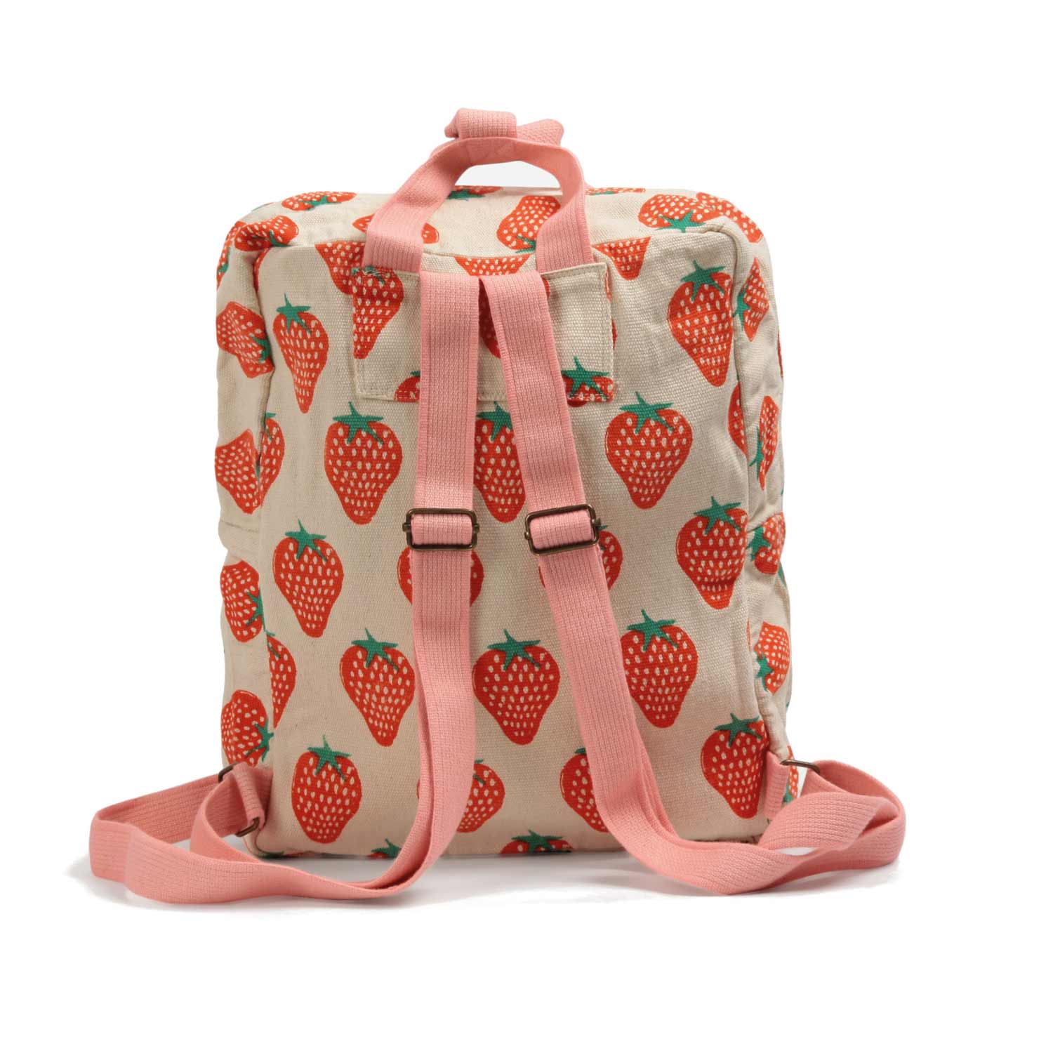 ZAINO STRAWBERRY BEIGE E ROSSO BAMBINA - annameglio.com abbigliamento moda