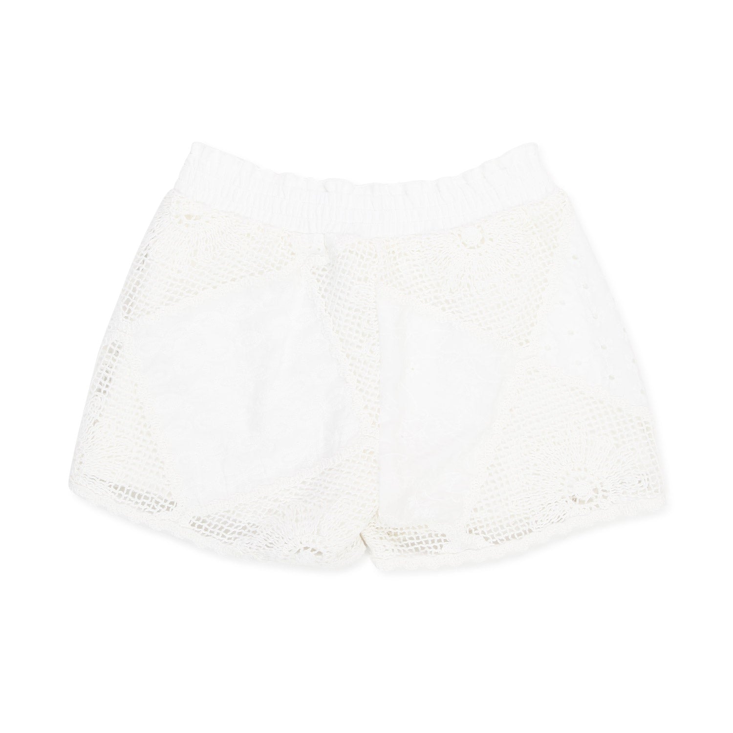 SHORTS UNCINETTO BIANCO LATTE BAMBINA - annameglio.com abbigliamento moda