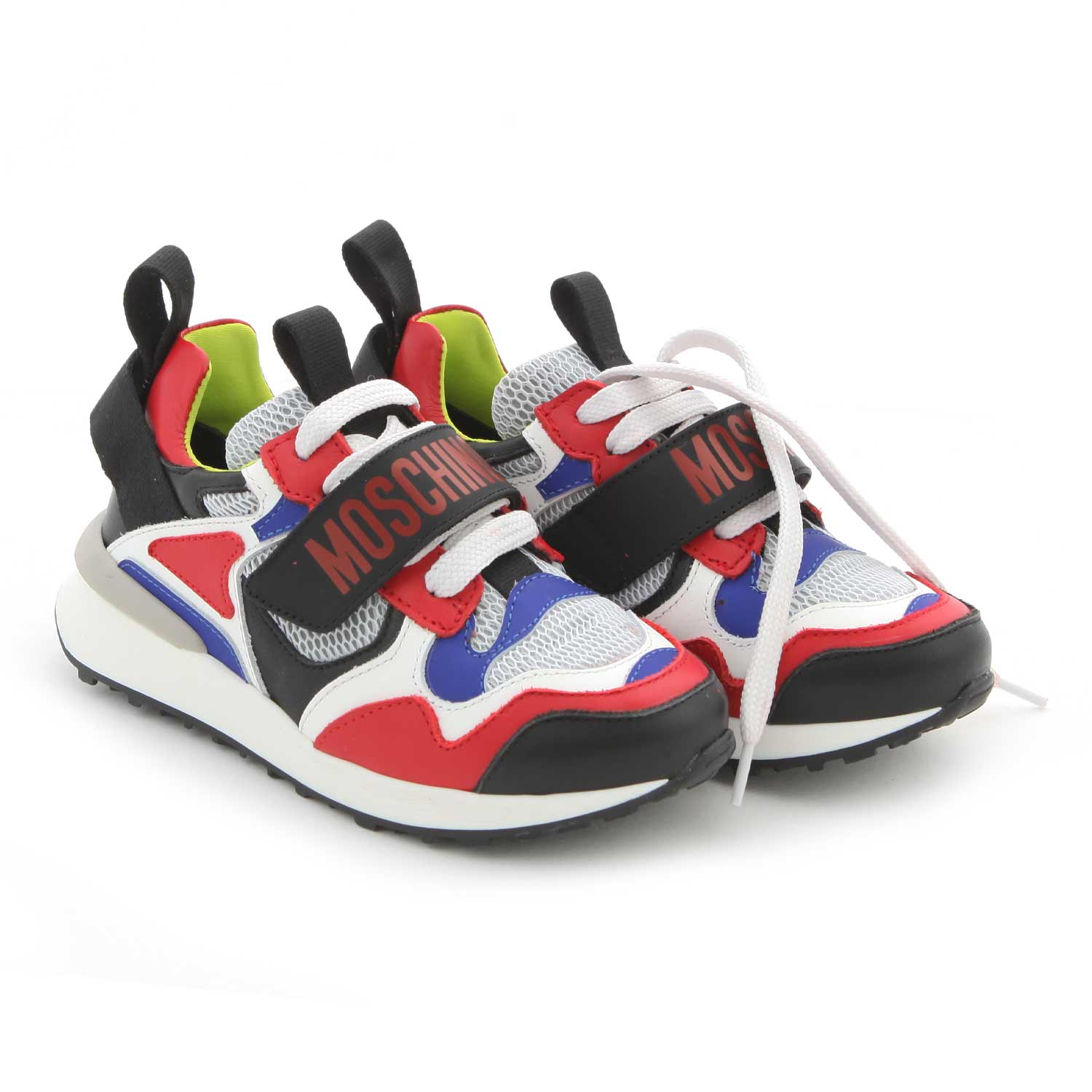 SNEAKER BIANCA E MULTICOLOR BAMBINO E TEEN - annameglio.com abbigliamento moda