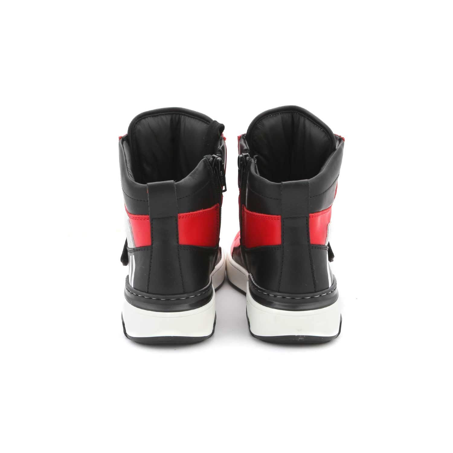 SNEAKER D2 ICON NERA, ROSSA E BIANCA TEENAGER - annameglio.com abbigliamento moda