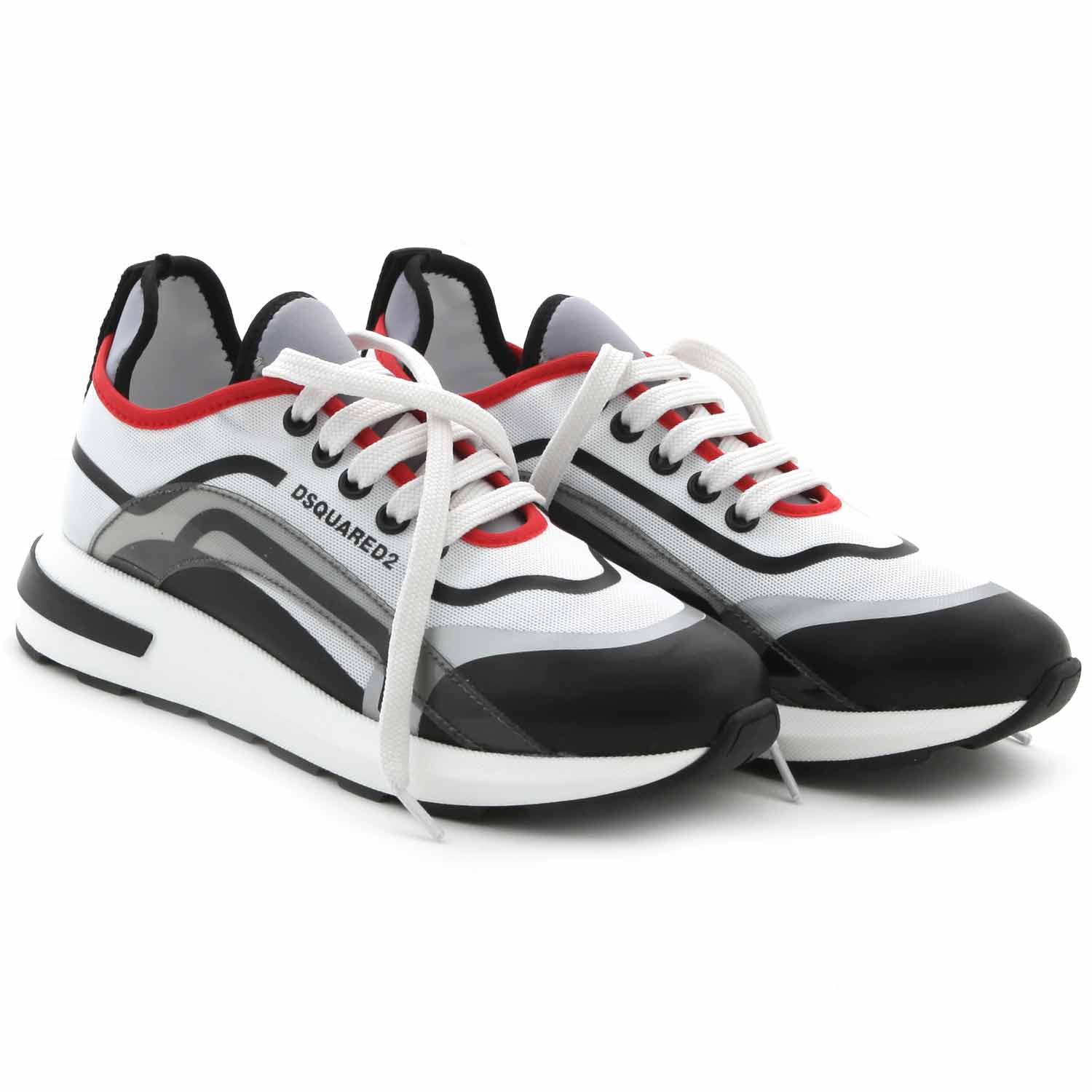 SNEAKER RUNNING BIANCA E NERA BAMBINO E TEEN - annameglio.com abbigliamento moda