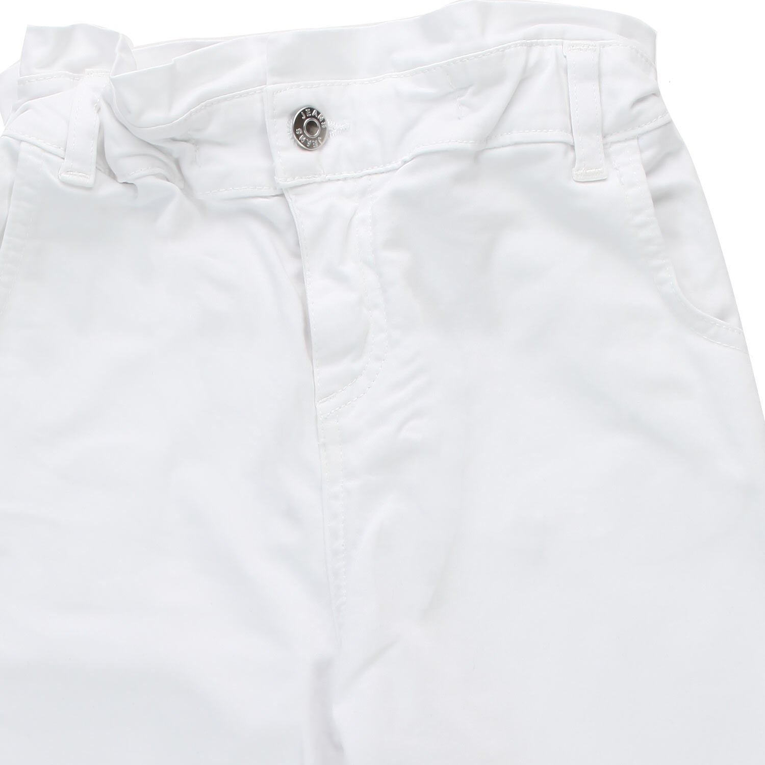 JEANS LOOSE FIT BIANCO BAMBINA E TEENAGER - annameglio.com abbigliamento moda