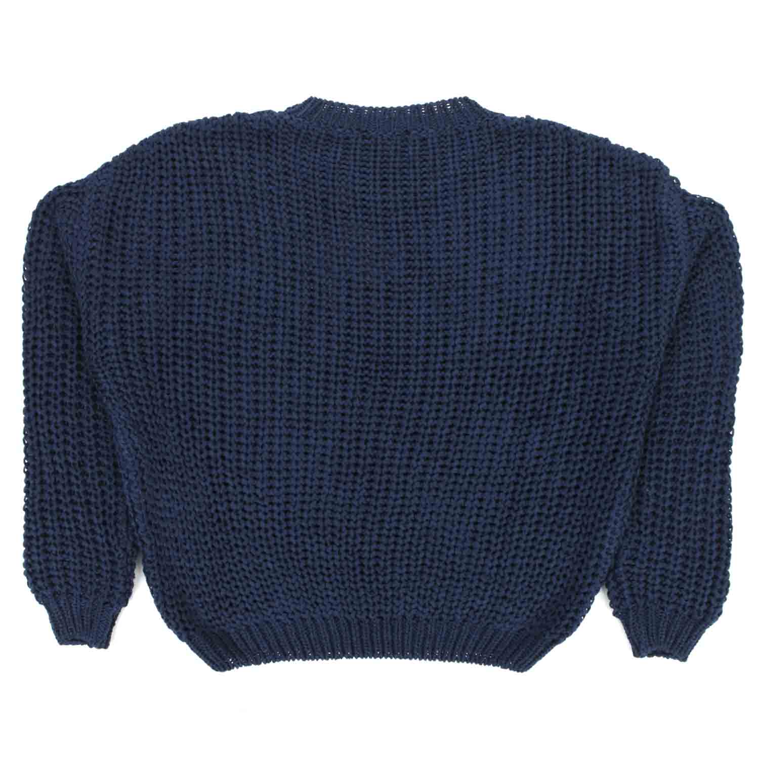PULLOVER PRIMAVERILE BLU NAVY BAMBINA E TEEN - annameglio.com abbigliamento moda