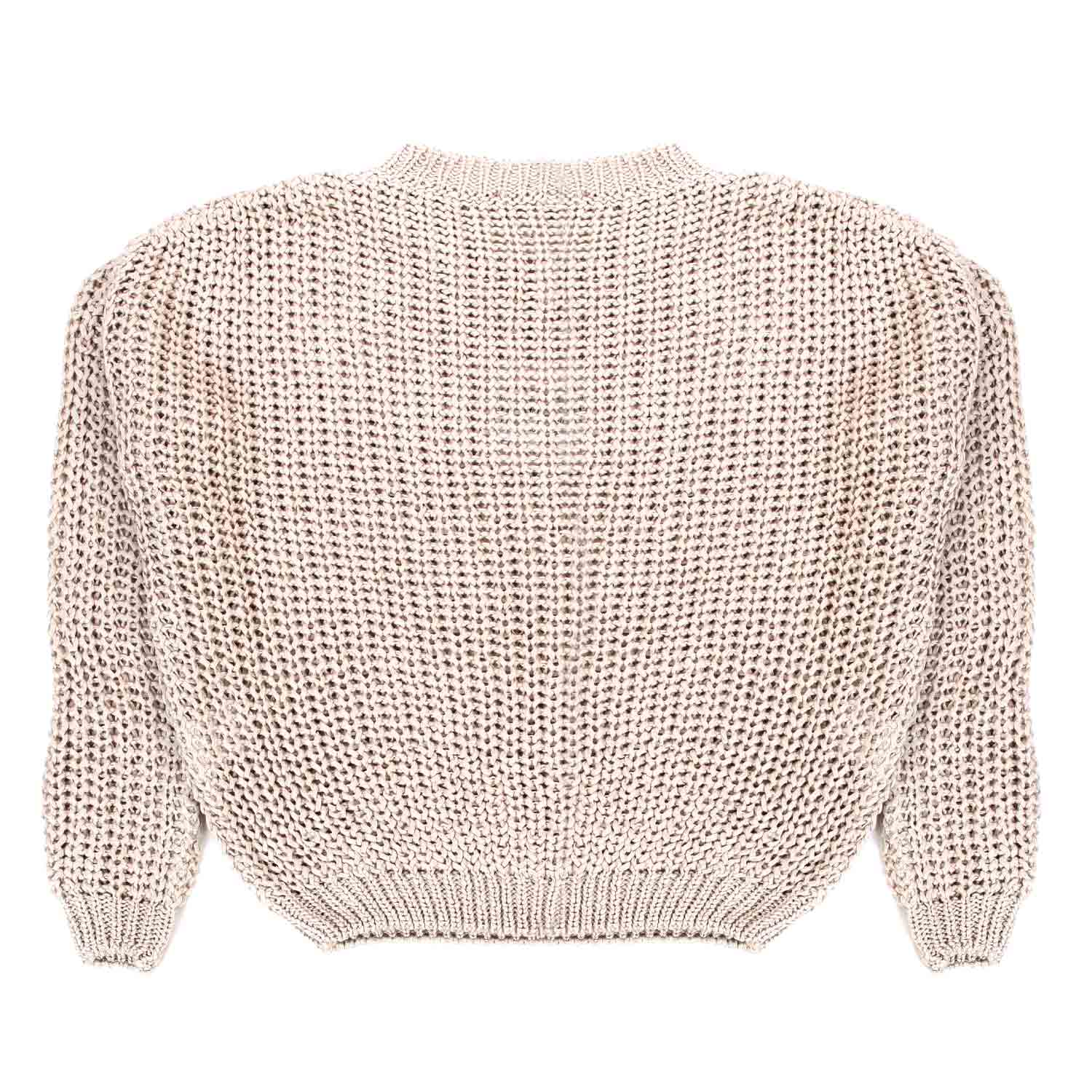 PULLOVER PRIMAVERILE BEIGE BAMBINA E TEEN - annameglio.com abbigliamento moda