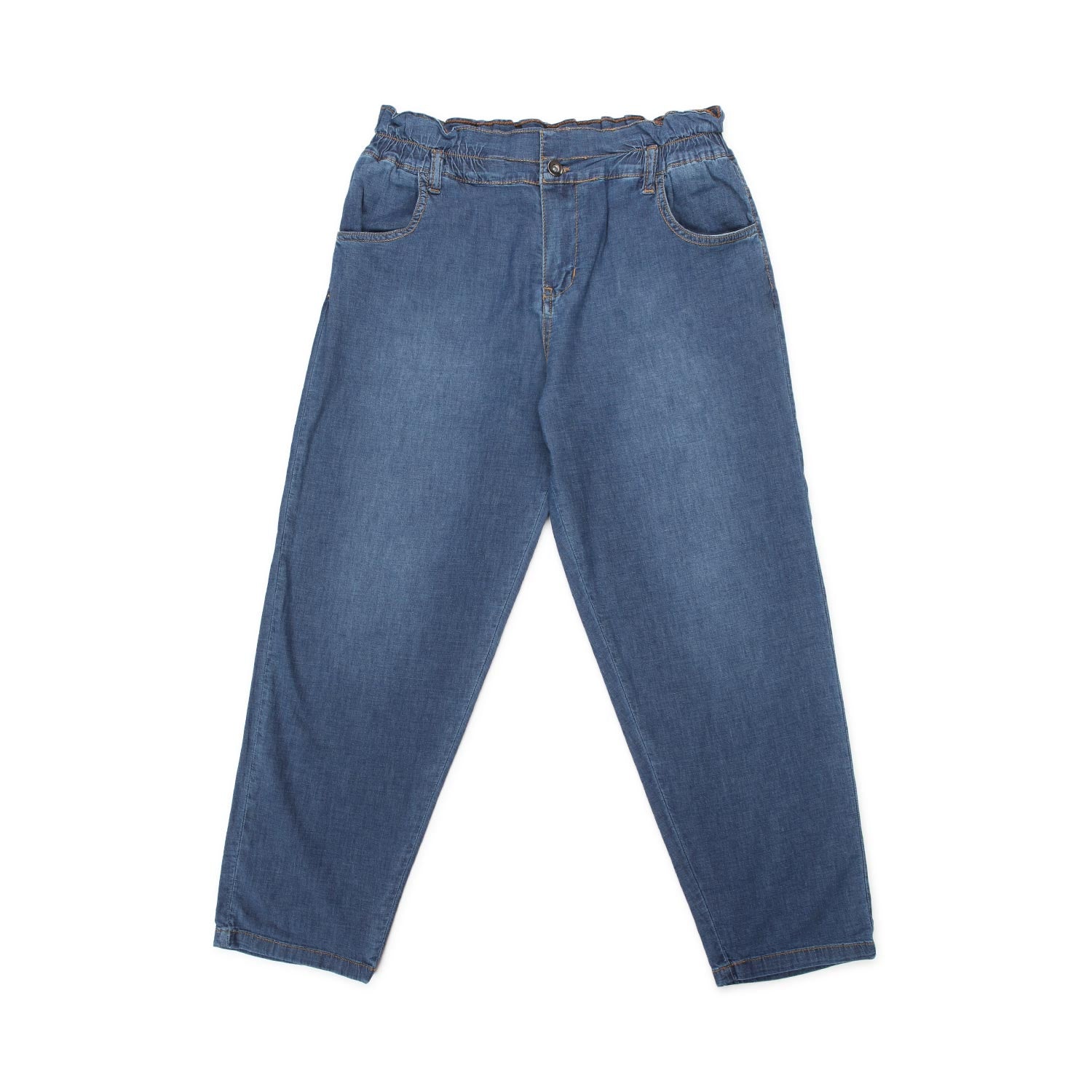 JEANS ZAIRA BLU MEDIO BAMBINA E TEEN - annameglio.com abbigliamento moda
