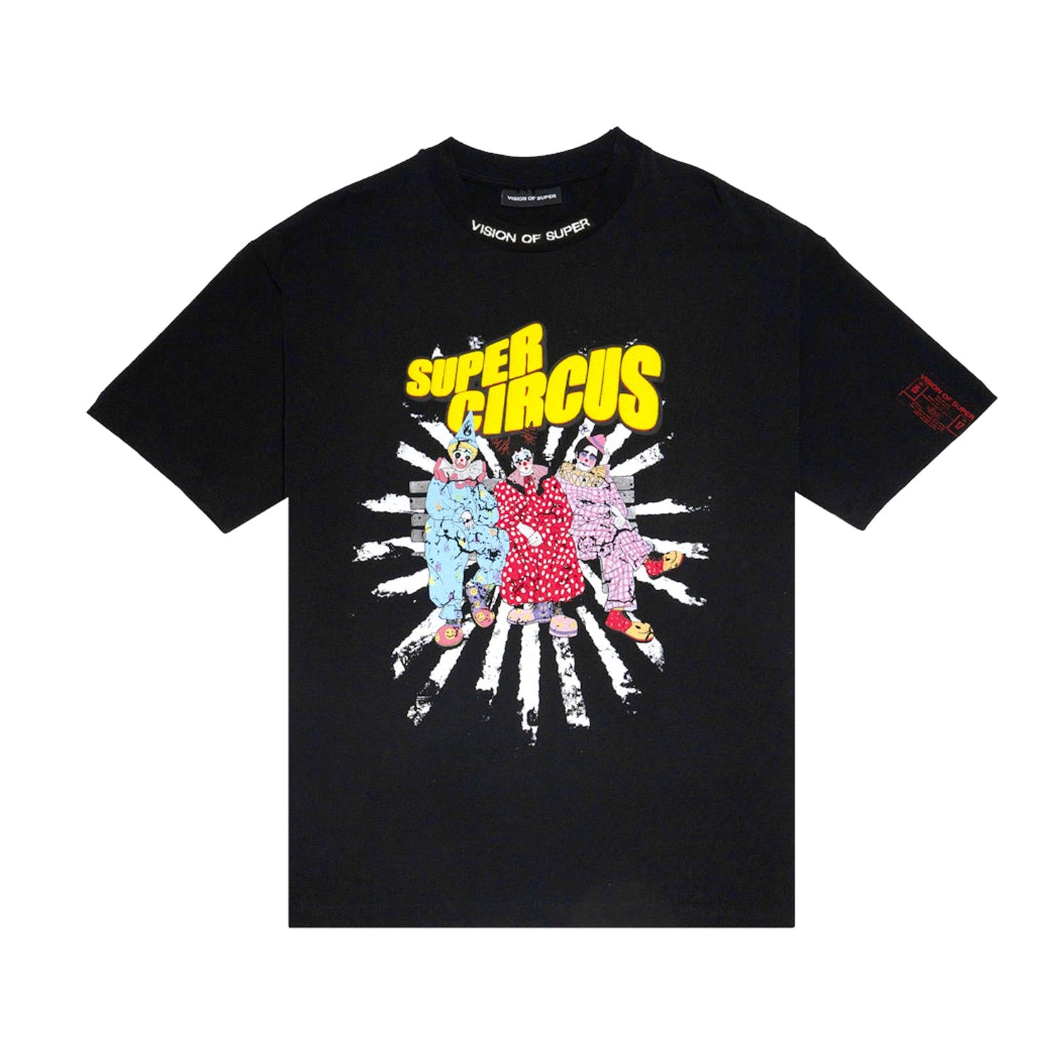 T-SHIRT NERA CIRCUS PEOPLE BAMBINO E TEEN - annameglio.com abbigliamento moda