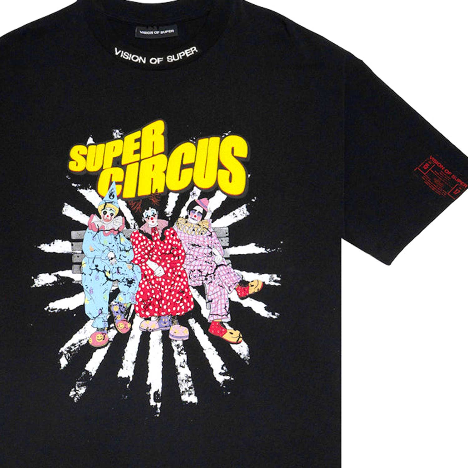 T-SHIRT NERA CIRCUS PEOPLE BAMBINO E TEEN - annameglio.com abbigliamento moda