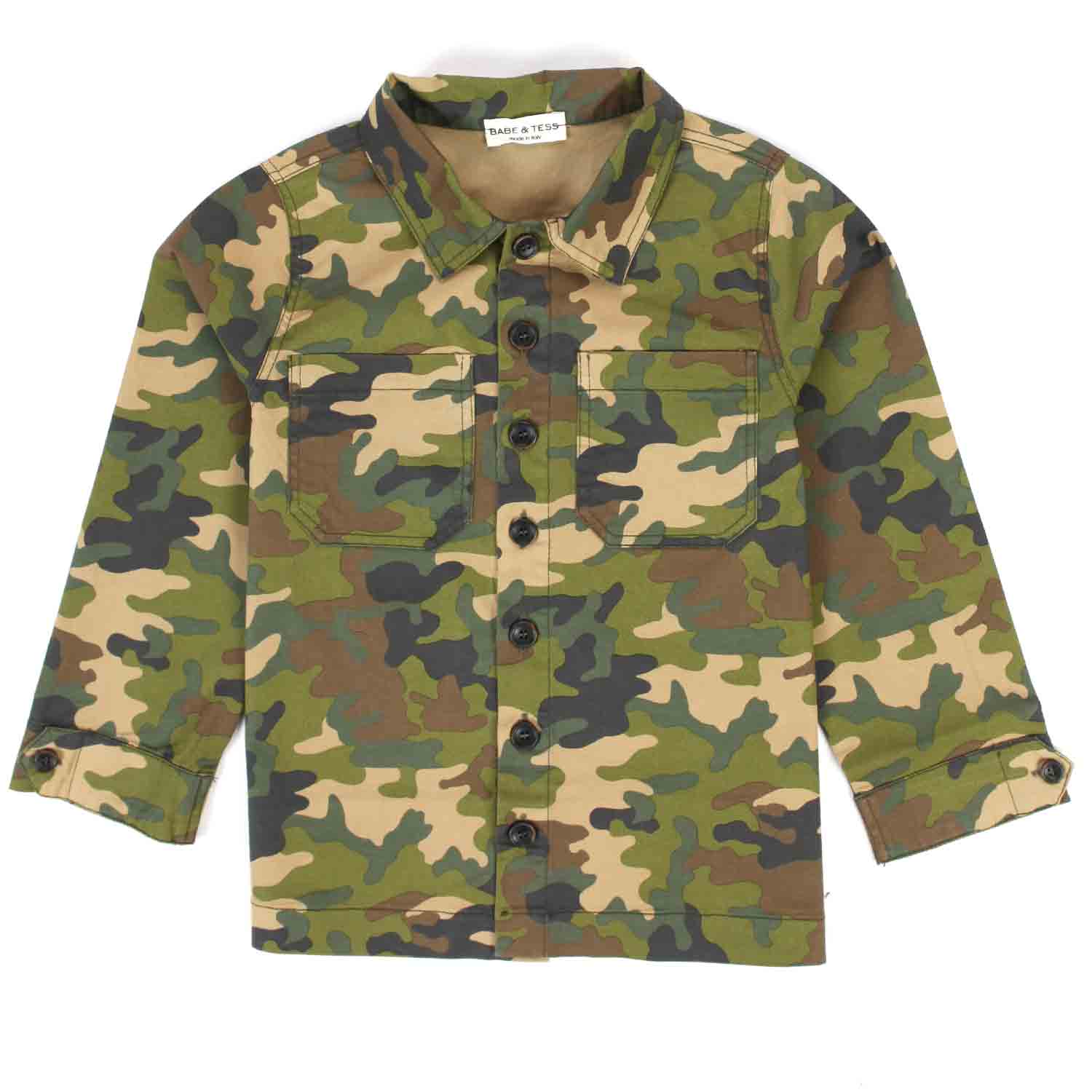 GIACCA A CAMICIA CAMOUFLAGE UNISEX JUNIOR - annameglio.com abbigliamento moda