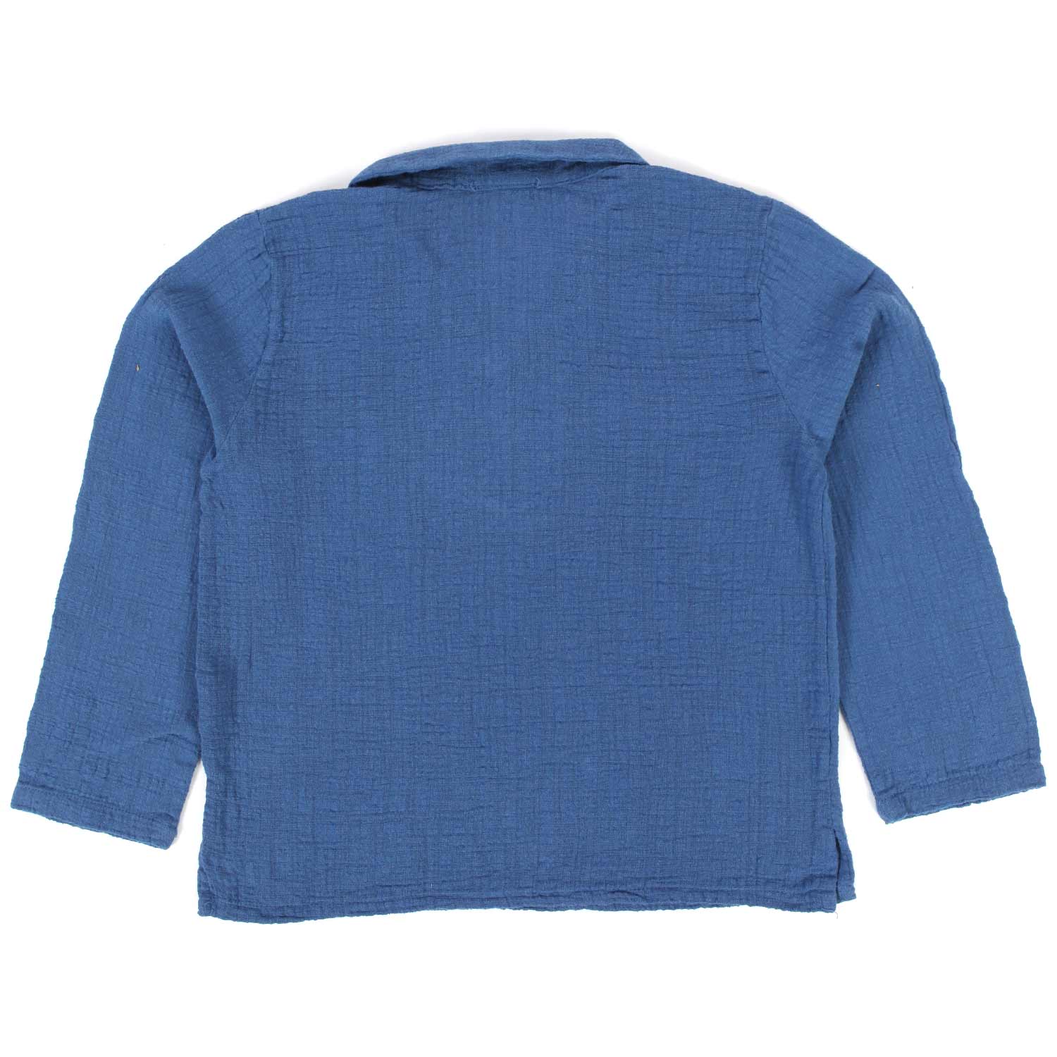 T-SHIRT LUNGA AZZURRA BAMBINO E BEBÈ - annameglio.com abbigliamento moda