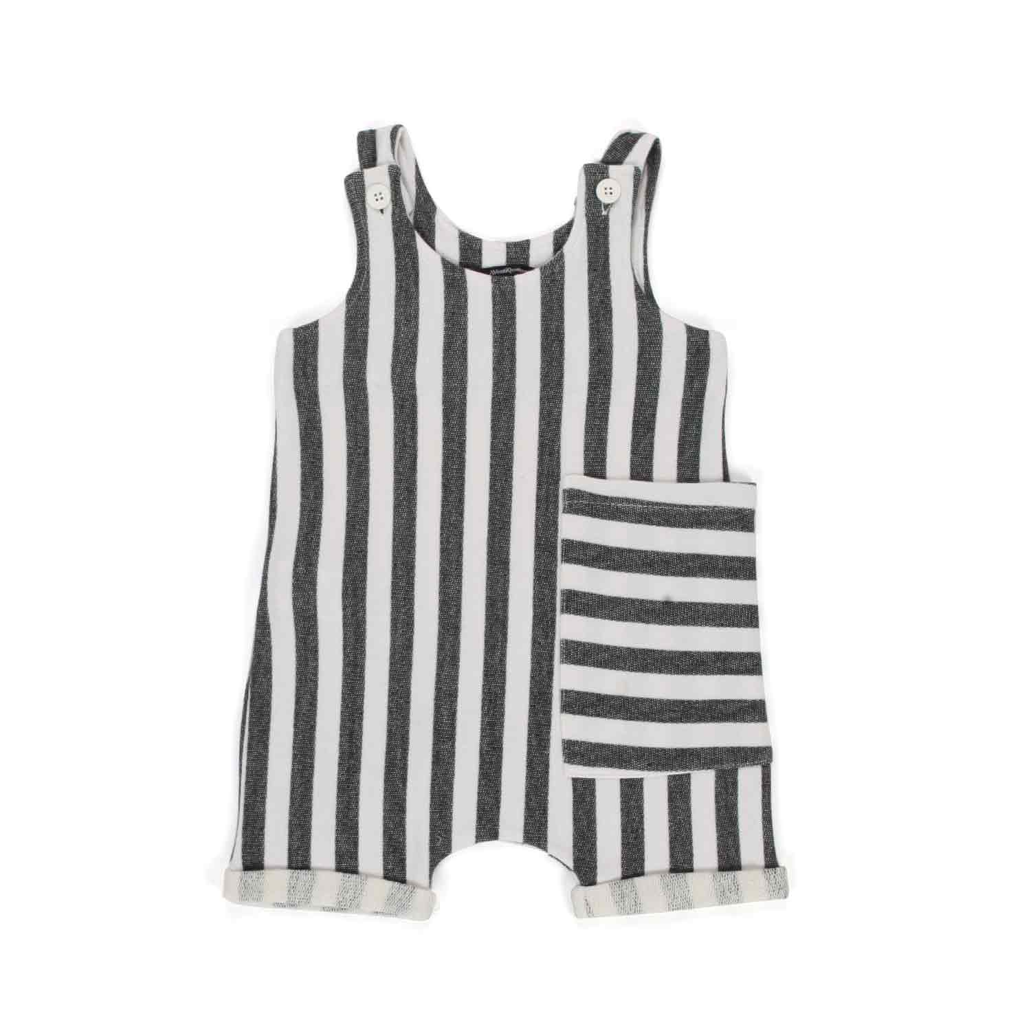 SALOPETTE UNISEX A RIGHE BAMBINO E BEBÈ - annameglio.com abbigliamento moda