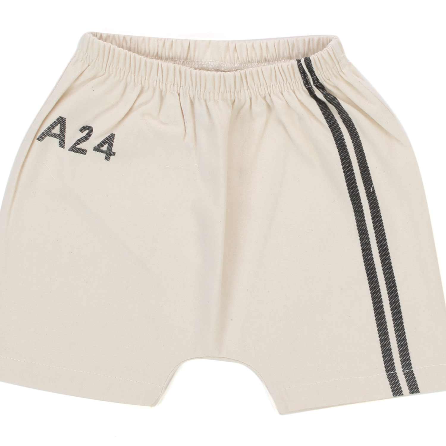 MINI SHORTS BIANCHI E GRIGI BABY UNISEX - annameglio.com abbigliamento moda