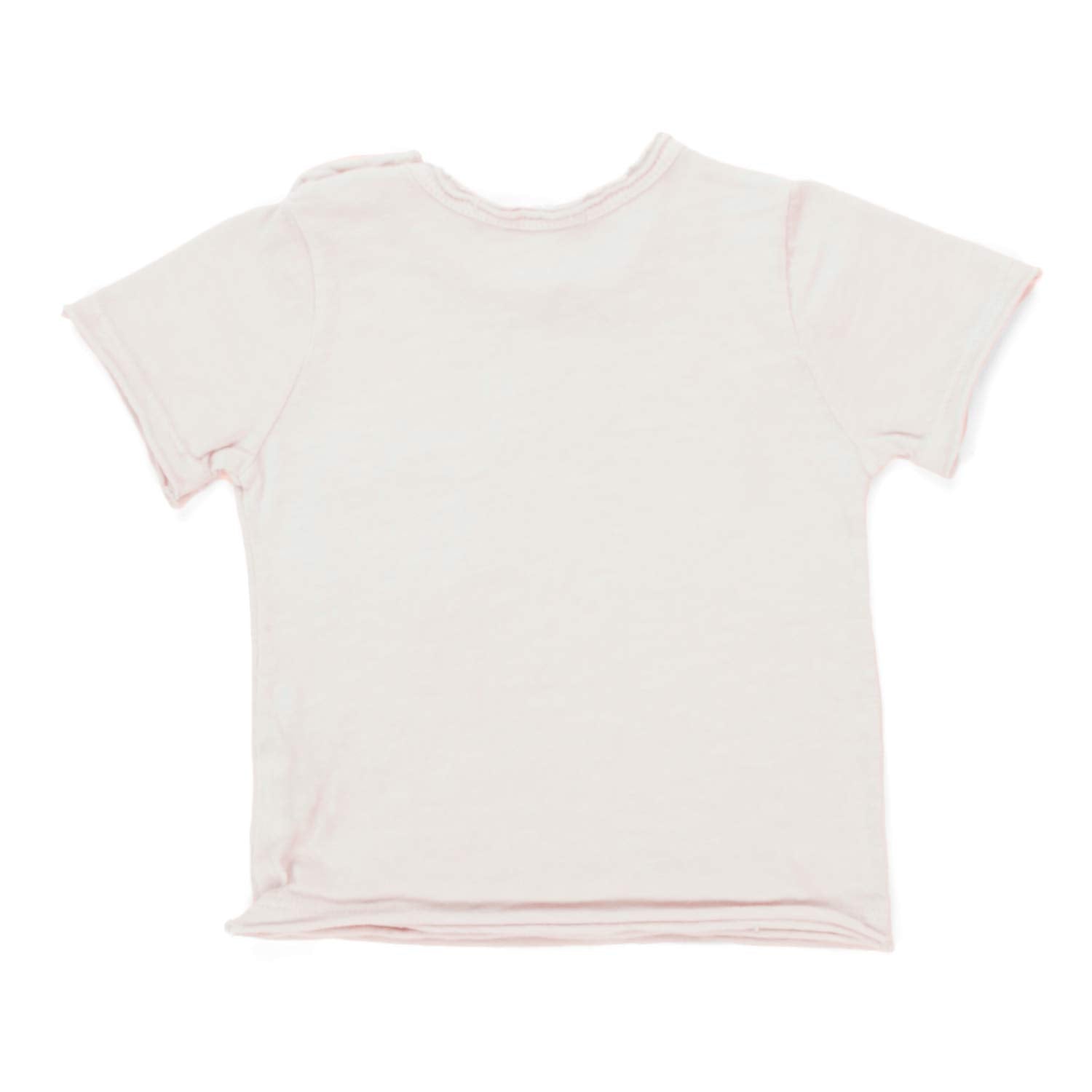 T-SHIRT BIANCO CALDO CON TASCHINO BABY UNISEX - annameglio.com abbigliamento moda