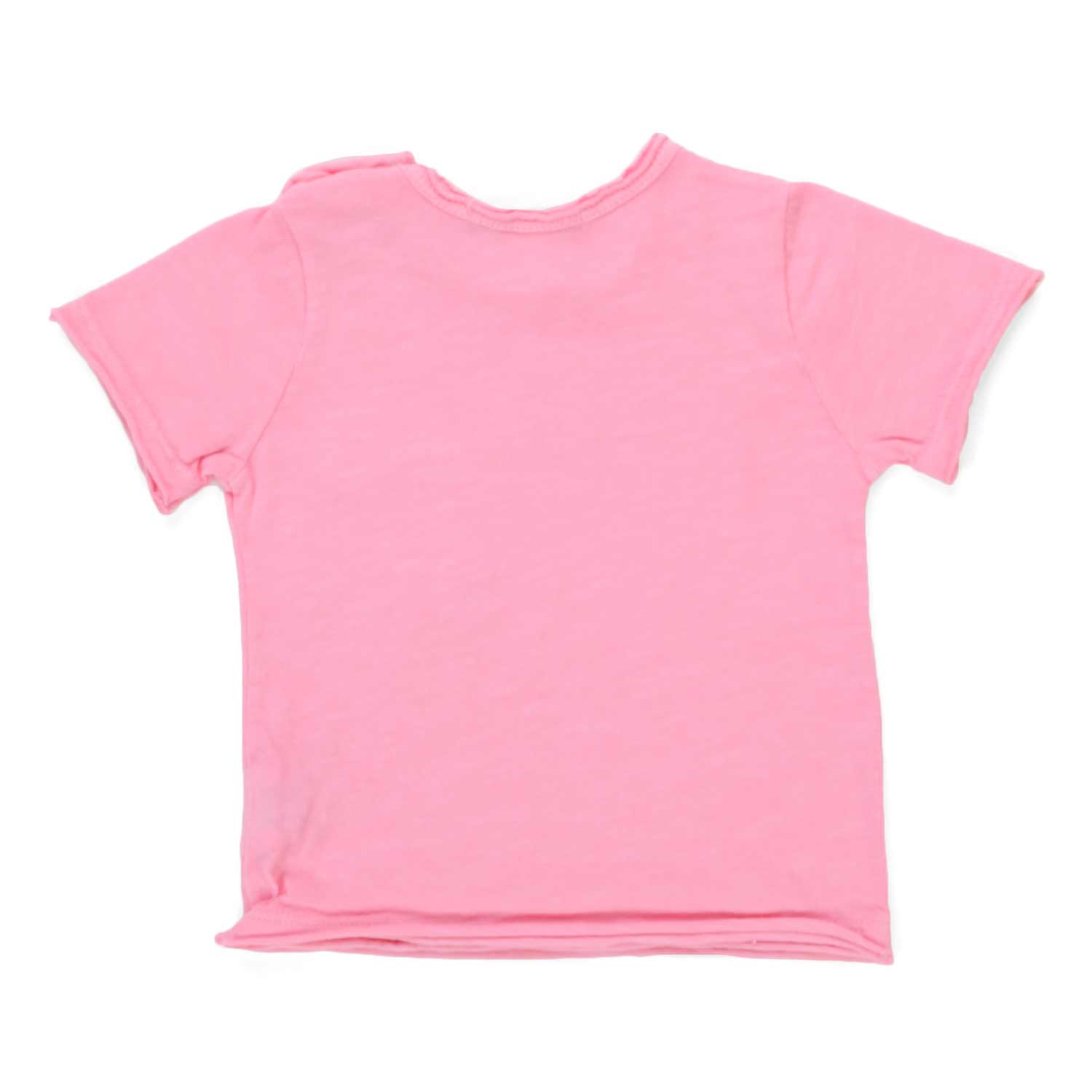 T-SHIRT ROSA CON TASCHINO BAMBINA E BEBÈ - annameglio.com abbigliamento moda