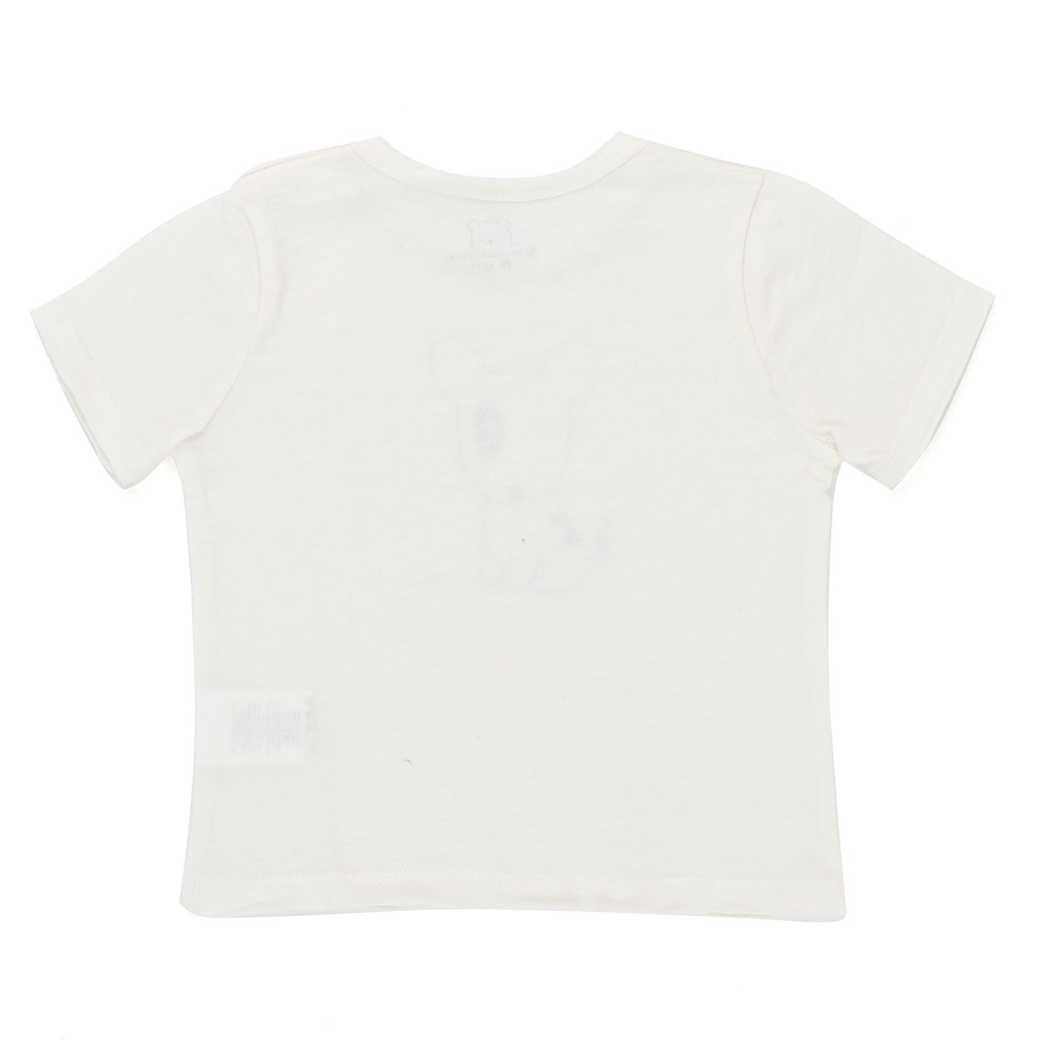 T-SHIRT BIANCO CALDO CON STAMPA BEBÈ UNISEX - annameglio.com abbigliamento moda