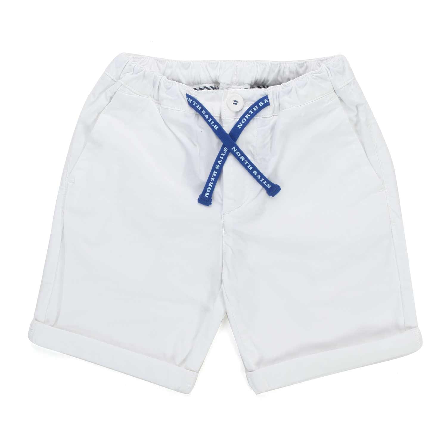 BERMUDA BIANCO CON COULISSE BAMBINO E TEEN - annameglio.com abbigliamento moda