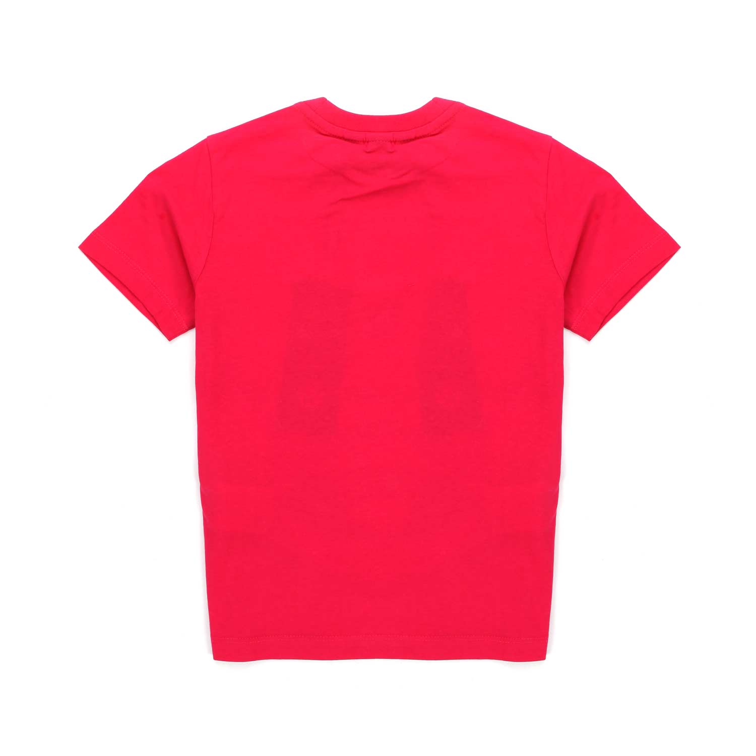 T-SHIRT ROSSA CON MAXI LOGO - annameglio.com abbigliamento moda