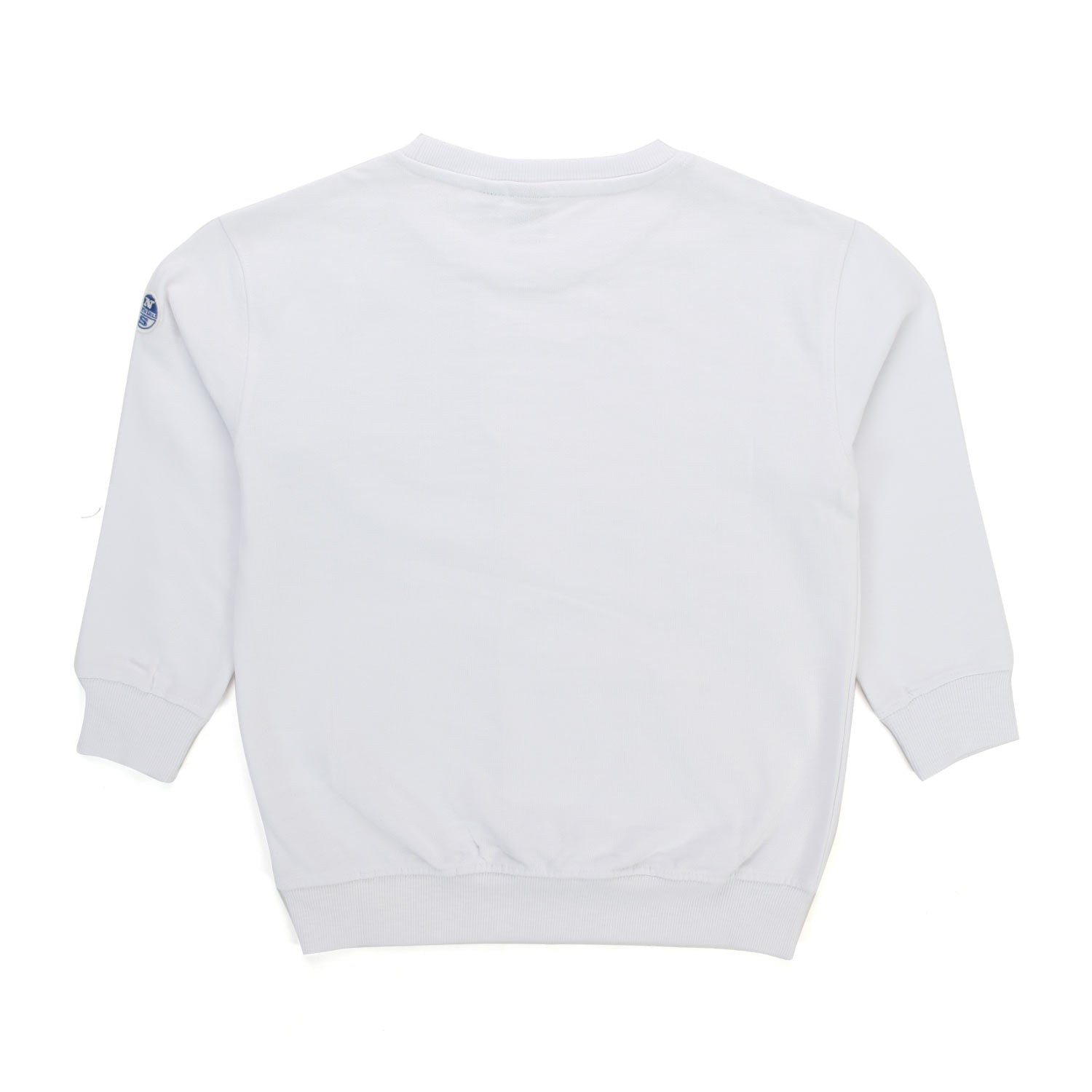 FELPA OVERSIZE BIANCA CON STAMPE BAMBINO E TEEN - annameglio.com abbigliamento moda