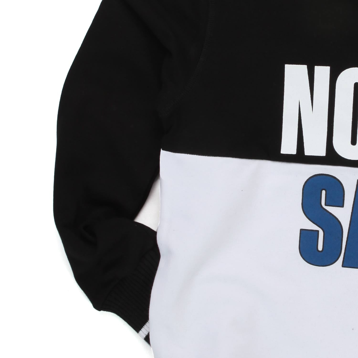 FELPA NERA E BIANCA BAMBINO E TEEN - annameglio.com abbigliamento moda