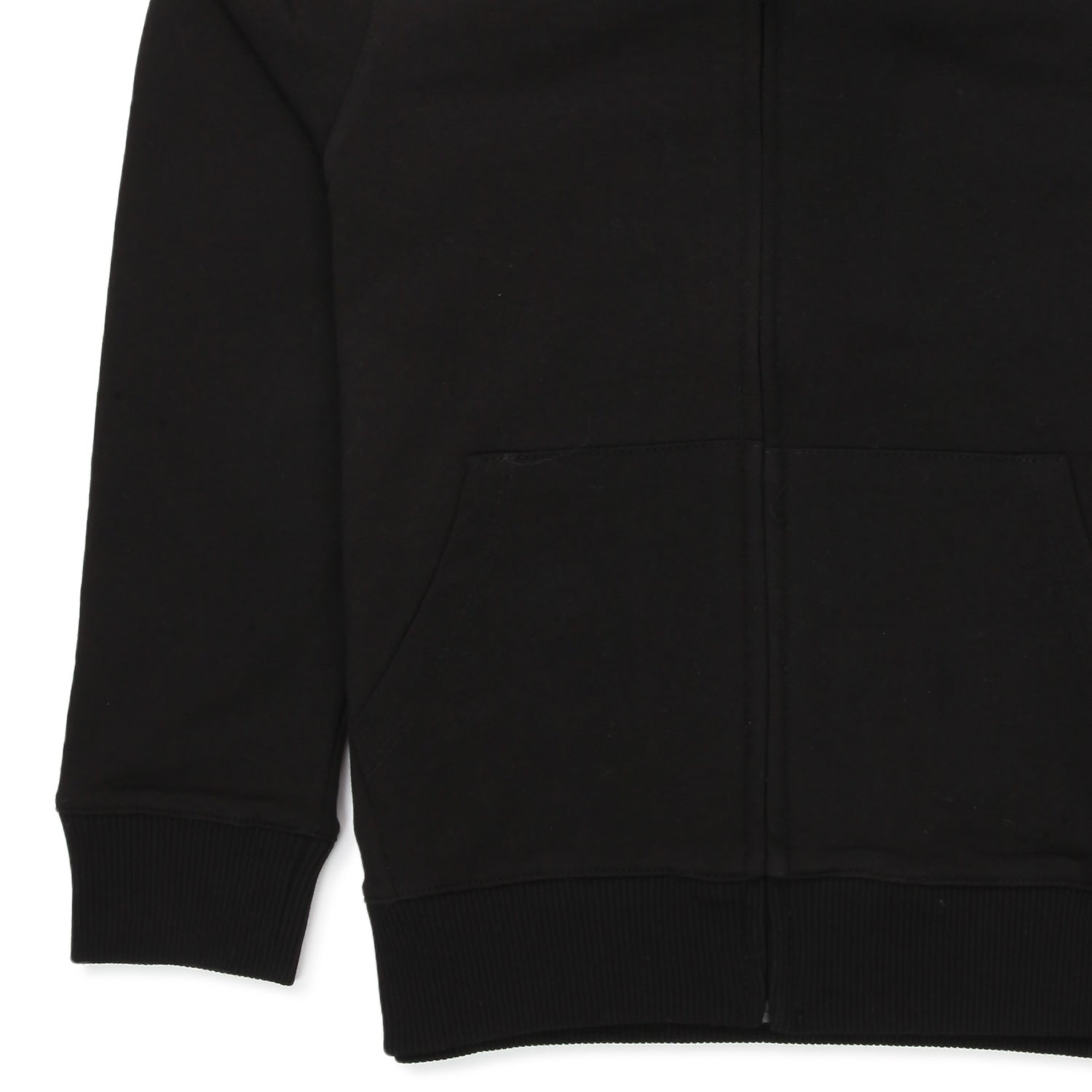 FELPA NERA CON ZIP BOY - annameglio.com abbigliamento moda