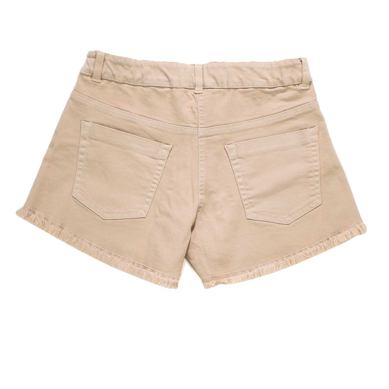 SHORTS DI JEANS BEIGE BAMBINA E TEEN - annameglio.com abbigliamento moda