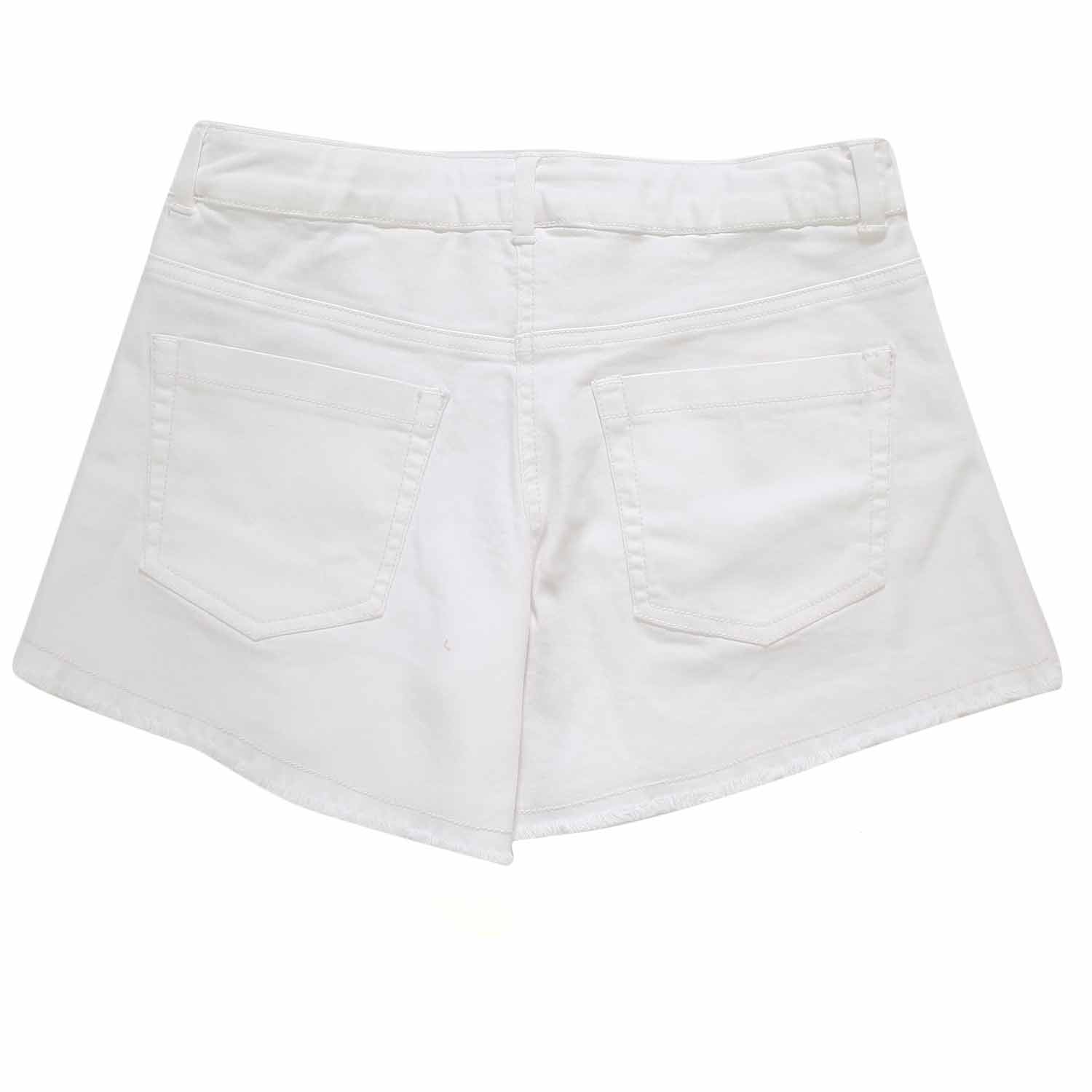 SHORTS DI JEANS BIANCHI BAMBINA E TEEN - annameglio.com abbigliamento moda