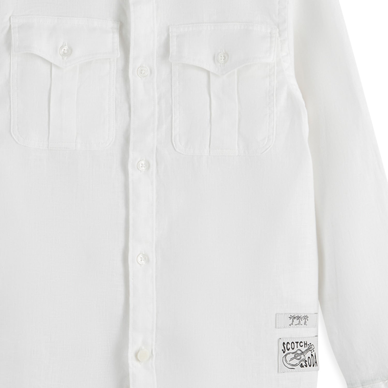 CAMICIA DI LINO BIANCA PER BAMBINO E TEEN - annameglio.com abbigliamento moda